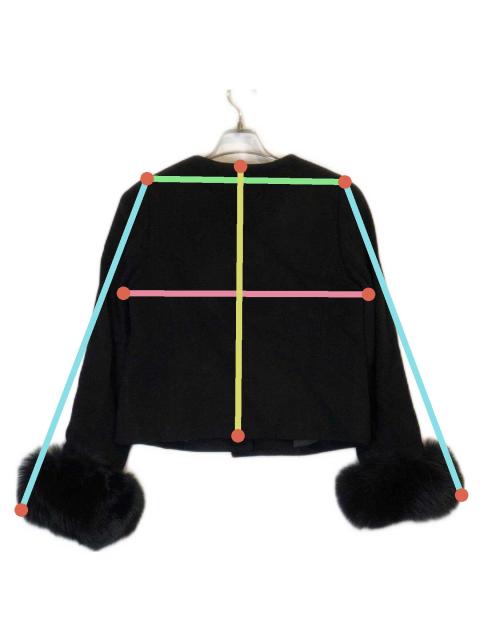 中古・古着通販】JUSGLITTY (ジャスグリッティー) ファー付2WAY