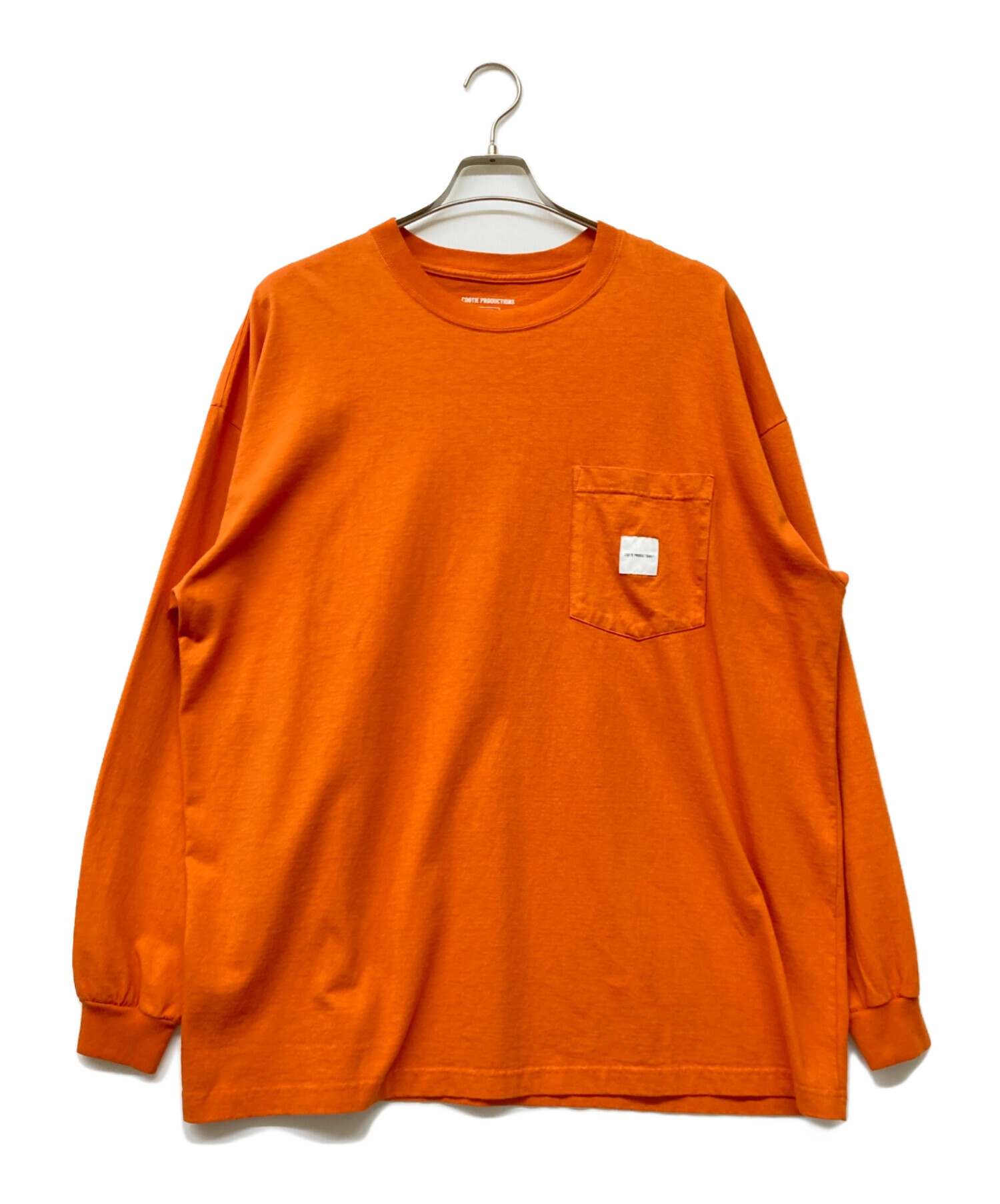 COOTIE PRODUCTIONS Tシャツ オレンジ Lサイズ 中古・古着通販】COOTIE PRODUCTIONS (クーティープロダクツ) Open End