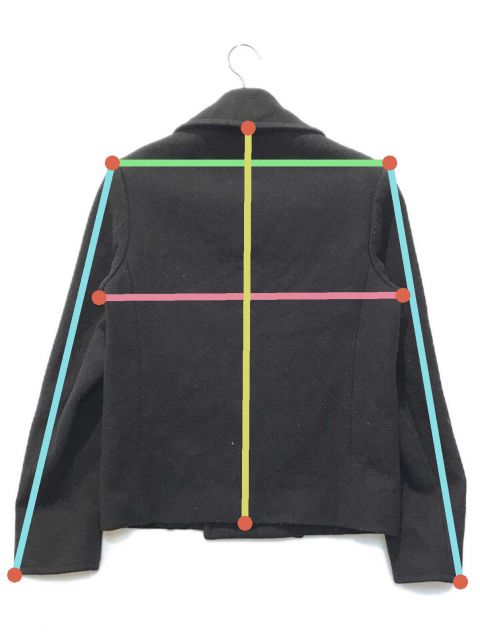 中古・古着通販】BALENCIAGA (バレンシアガ) Pコート 272757