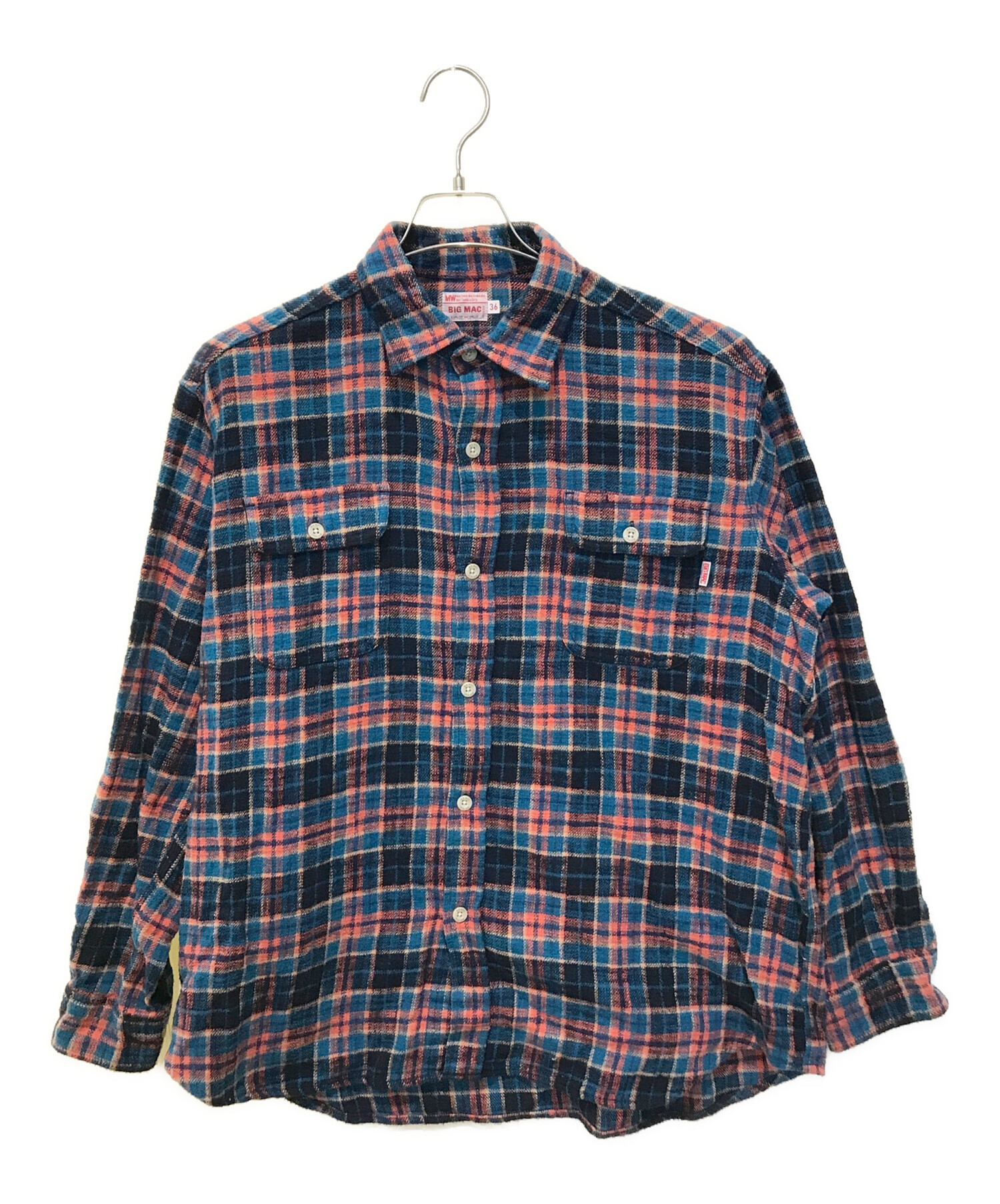 中古・古着通販】big mac (ビッグマック) フランネルシャツ BM24FW001