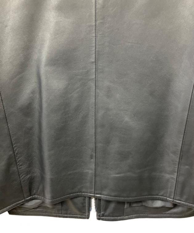 中古・古着通販】RAY BEAMS (レイ ビームス) ラムレザー ノーカラー