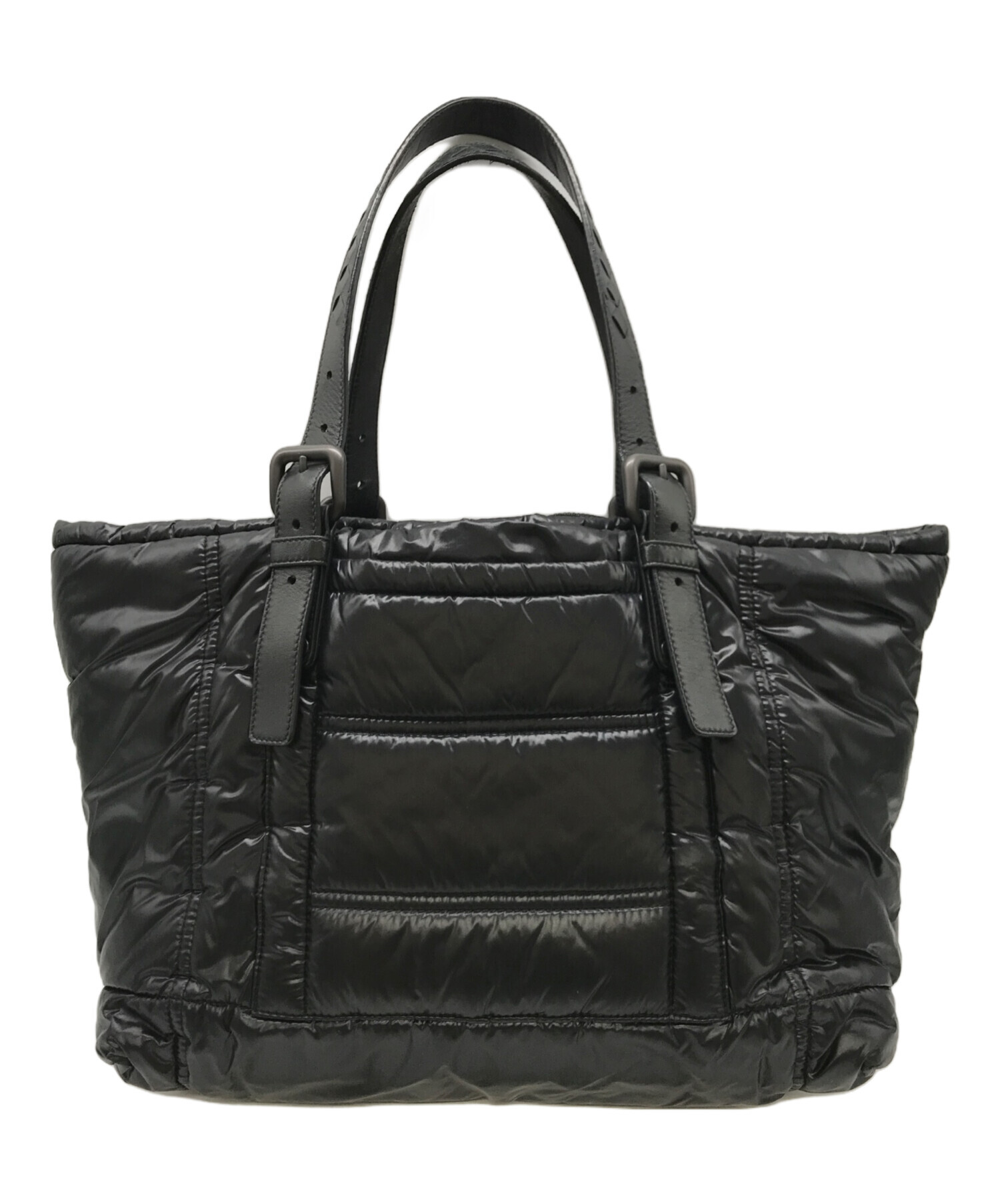 BOTTEGA VENETA パーティーバッグ　ナイロン 中古・古着通販】BOTTEGA VENETA (ボッテガベネタ) ナイロントート