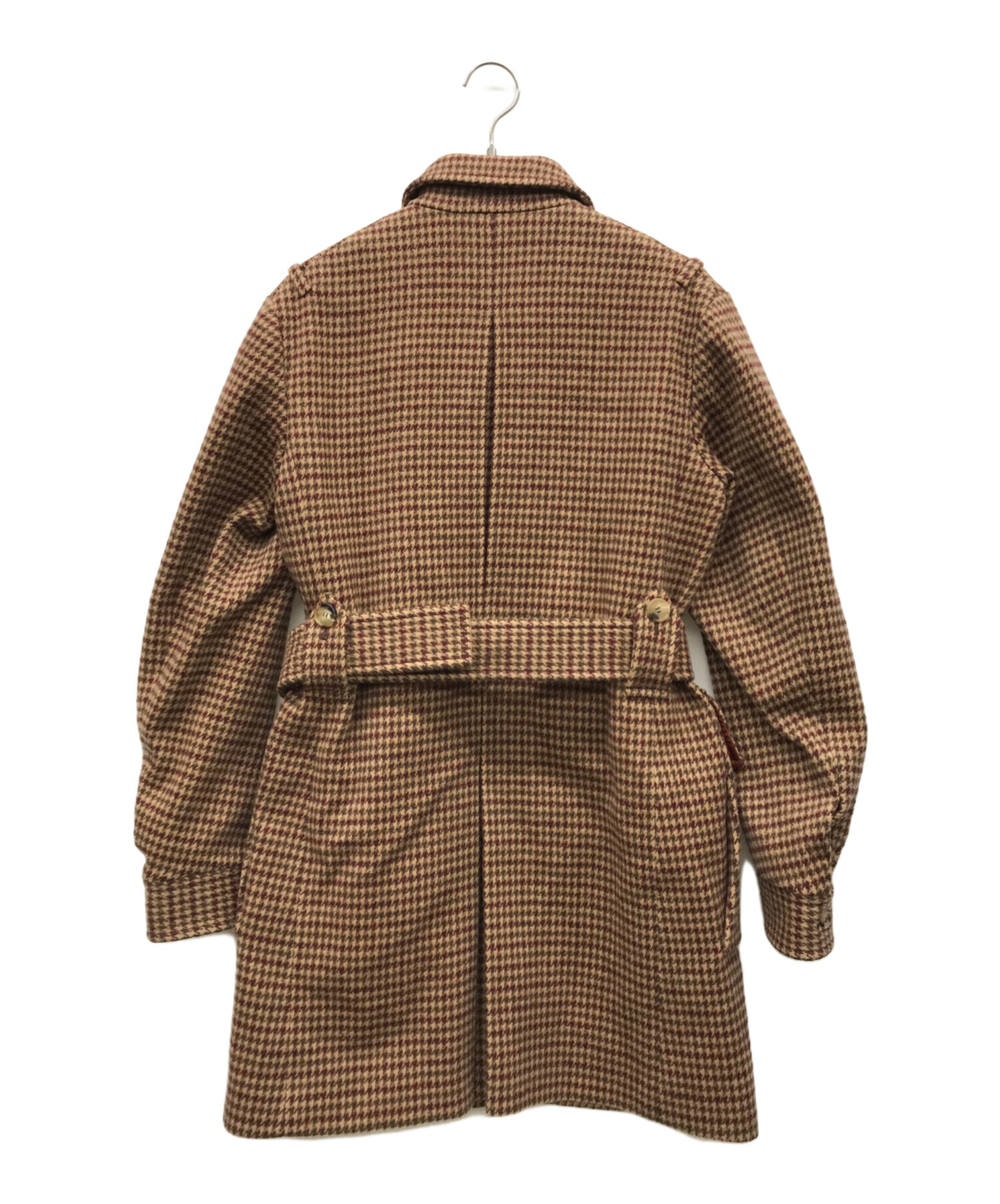 中古・古着通販】Chloe (クロエ) ハウンドトゥースツイードコート