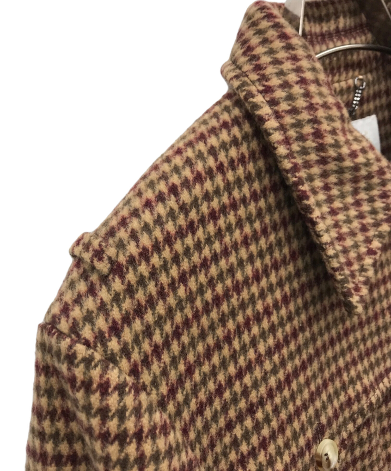 中古・古着通販】Chloe (クロエ) ハウンドトゥースツイードコート