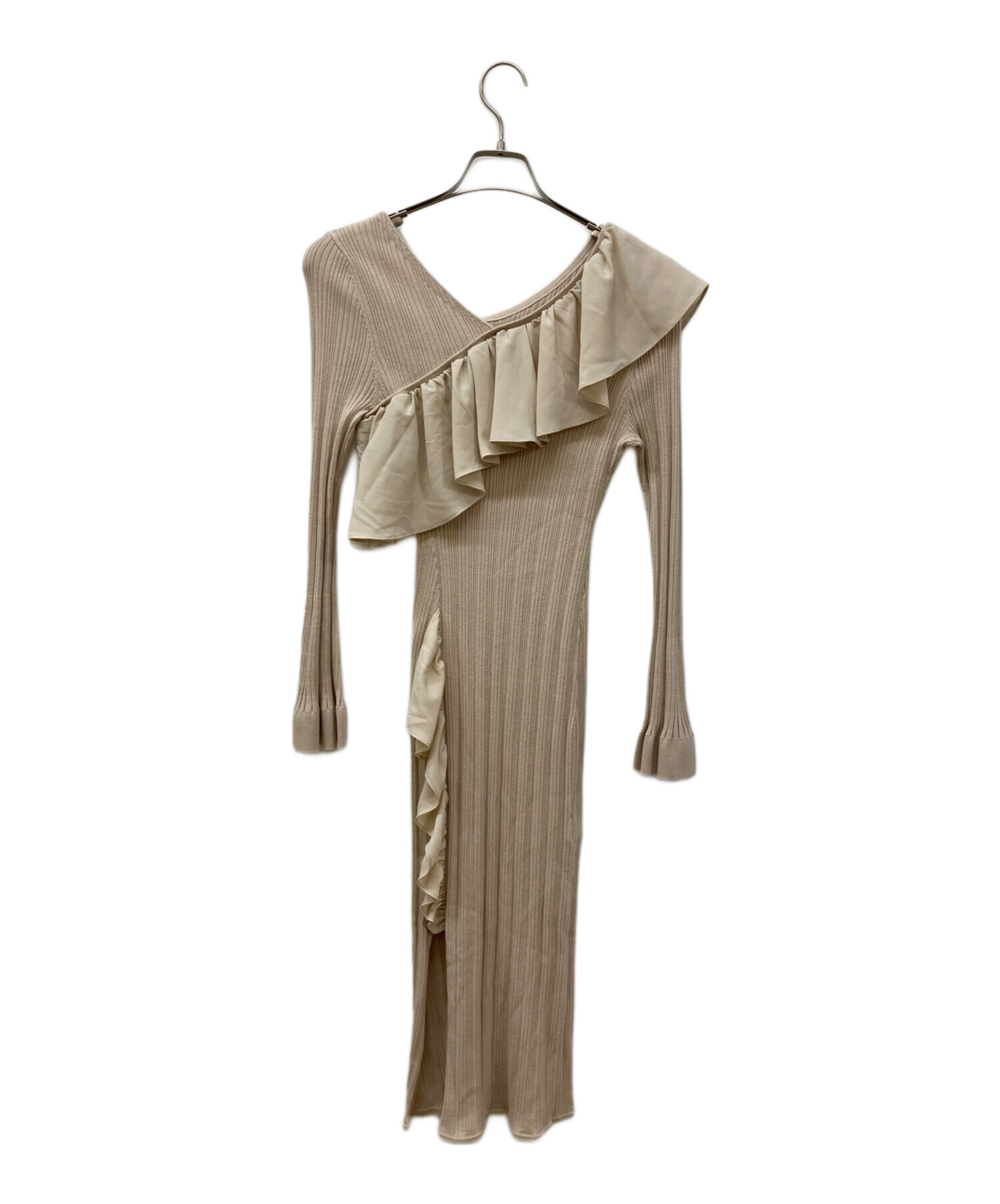 中古・古着通販】HER LIP TO (ハーリップトゥ) Ruffle Wrap Rib 中古・古着通販】HER LIP TO (ハーリップトゥ) Ruffle Wrap Rib