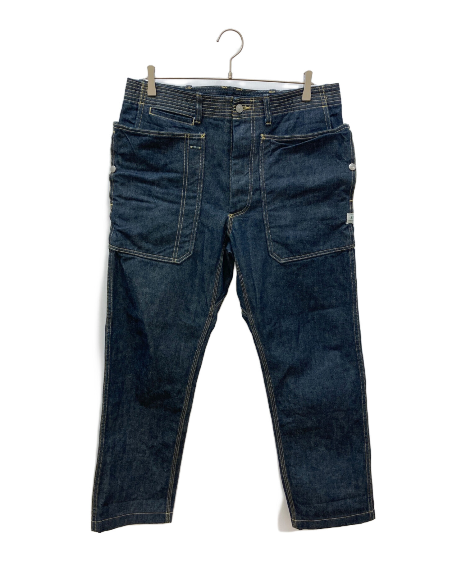 中古・古着通販】SASSAFRAS (ササフラス) フォールリーフデニムパンツ 