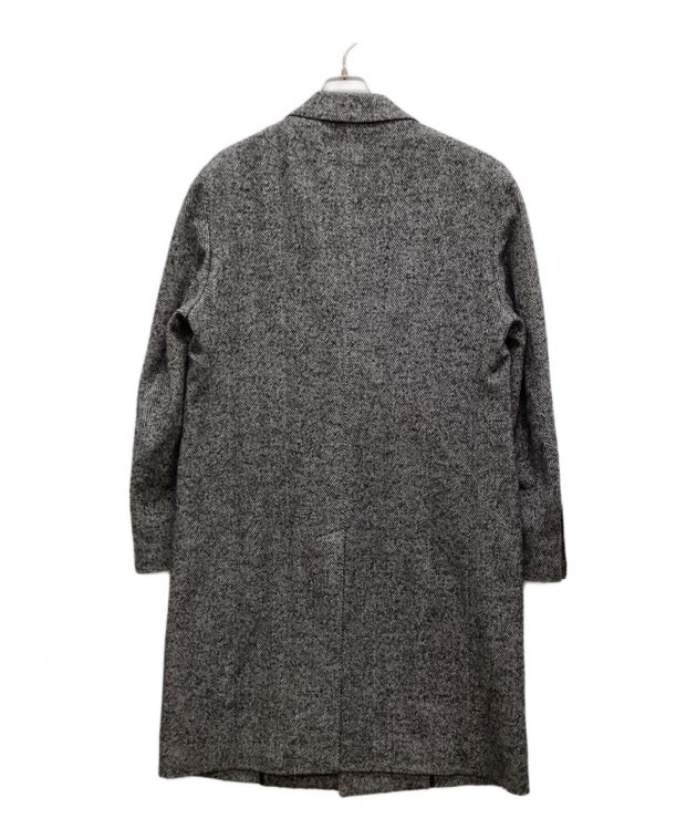 タリアトーレ TAGLIATORE ヘンリーボーン チェスターコート グレー 中古・古着通販】TAGLIATORE (タリアトーレ) チェスターコート グレー