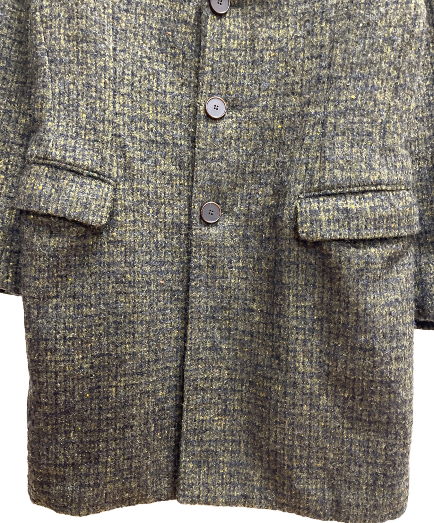 中古・古着通販】Hevo (イーヴォ) アルパカモヘヤツイードチェスター