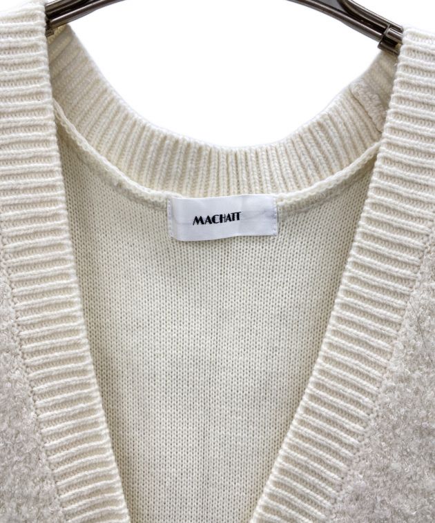 中古・古着通販】machatt (マチャット) サイドボタンニットベスト