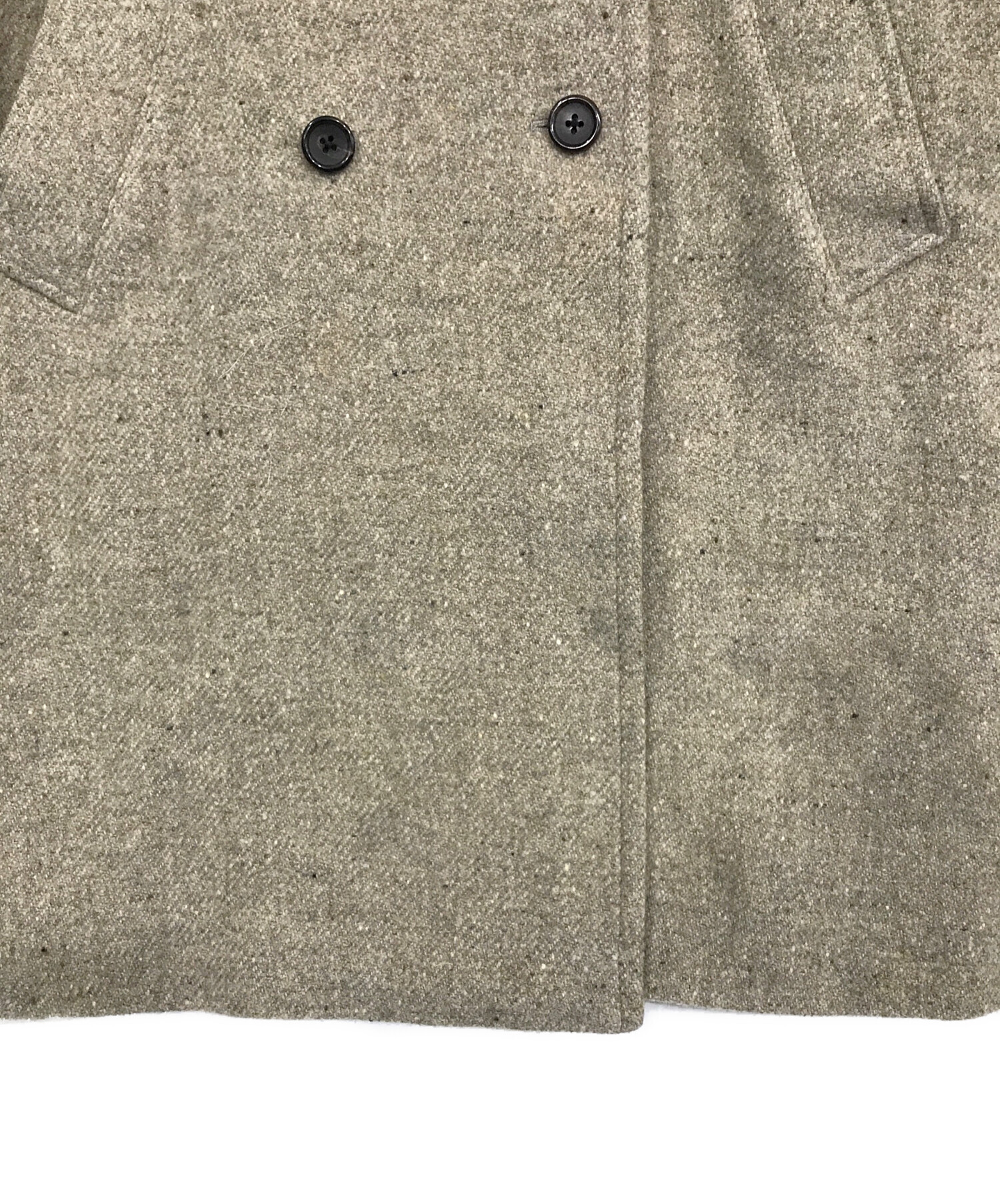 MARGARET HOWELL マーガレット ハウエル ダブルブレスト コート 中古・古着通販】MARGARET HOWELL (マーガレットハウエル) ダブル