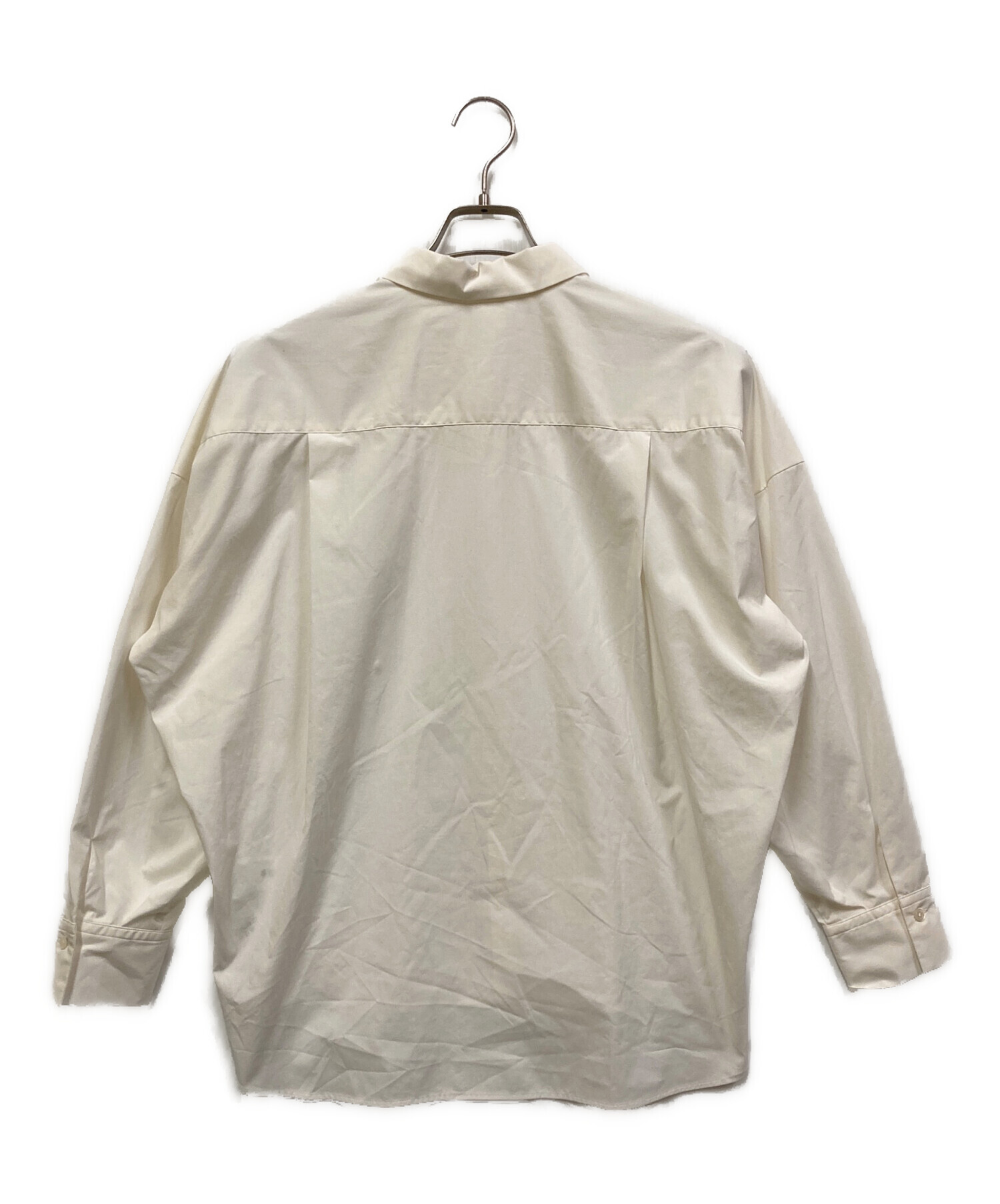 中古・古着通販】SOEJU (ソージュ) コクーンシャツ ホワイト サイズ 