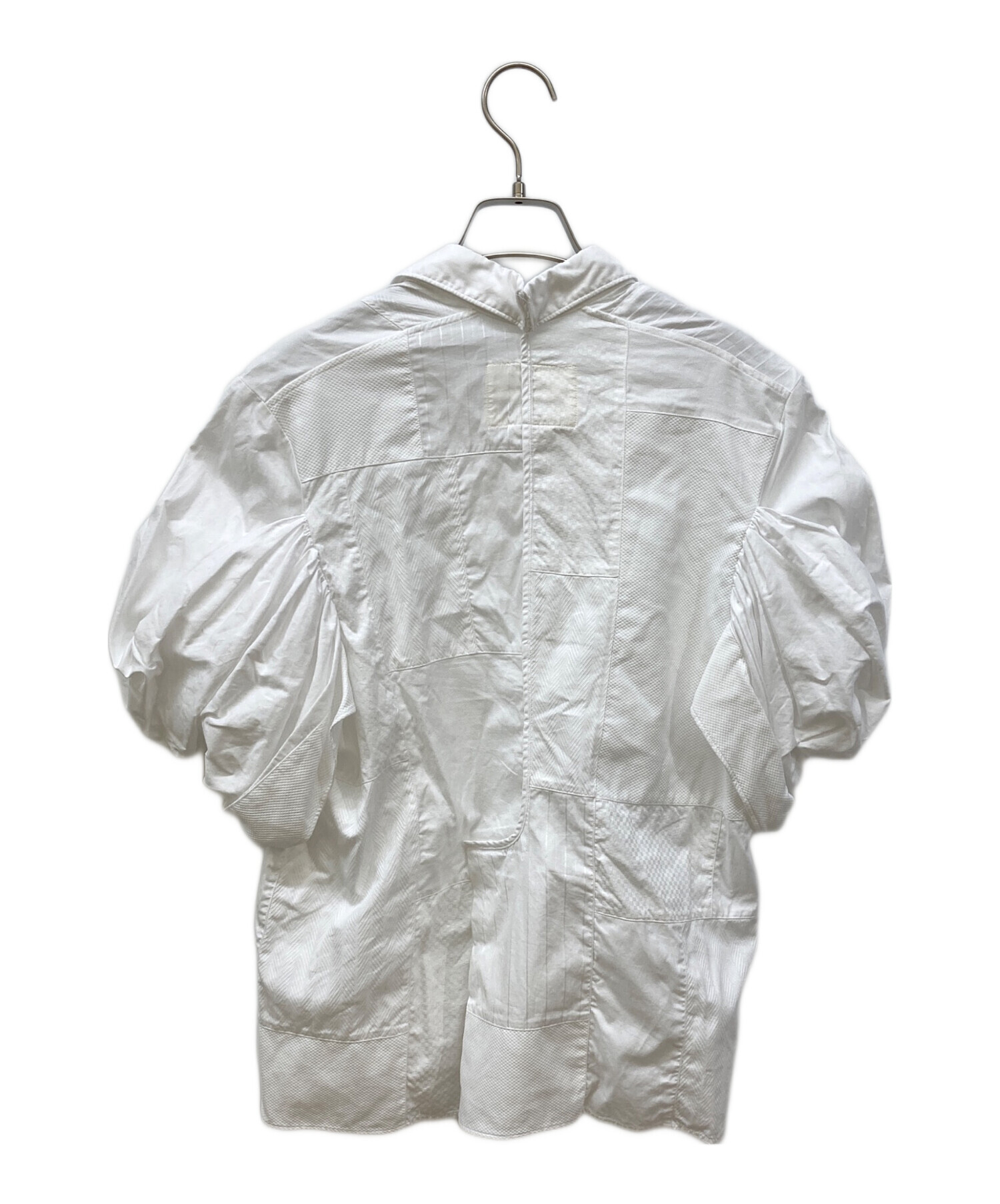 ジュンヤワタナベ コムデギャルソン / パフスリーブ フリルシャツ