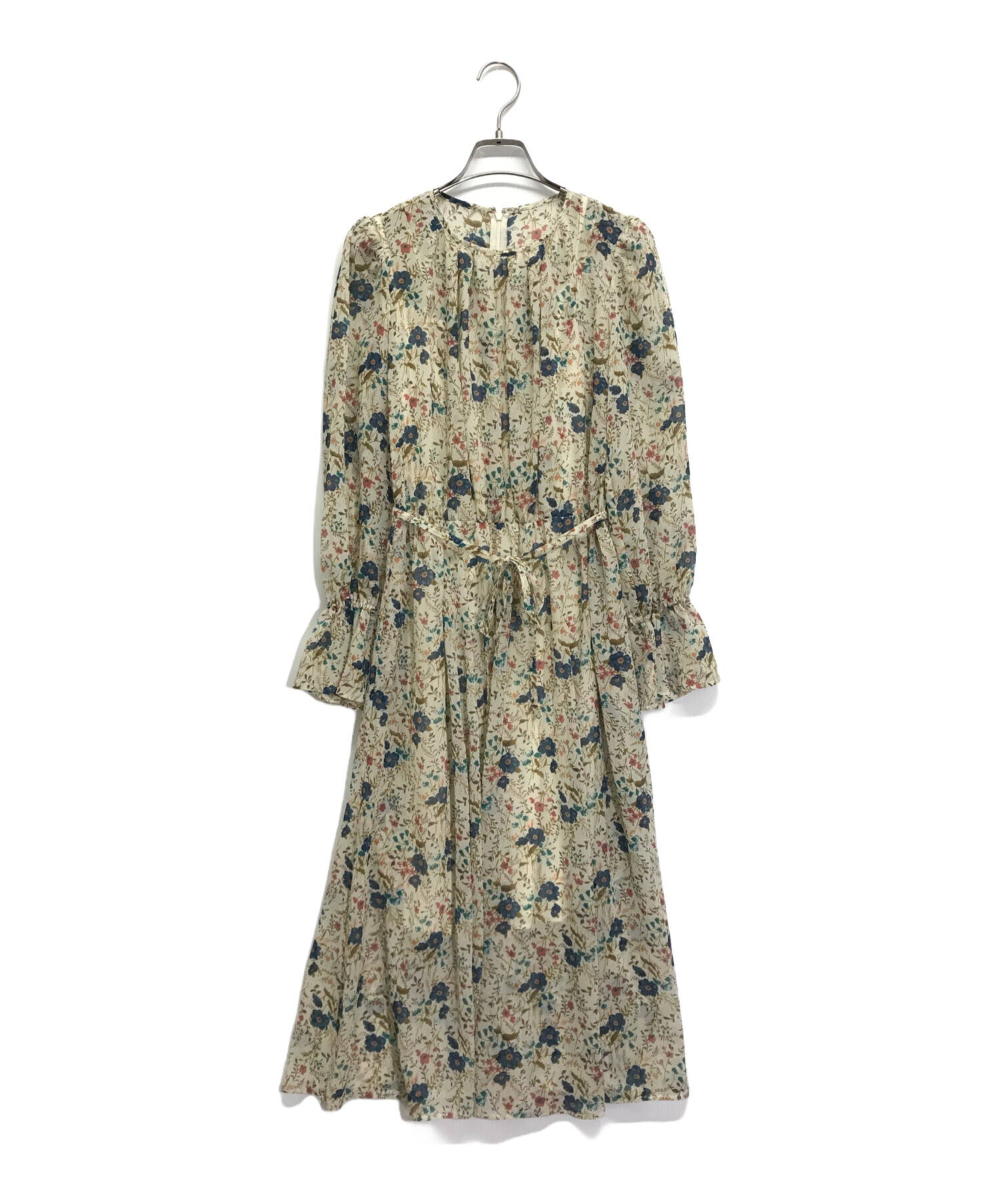 美品❇️マッキントッシュフィロソフィー 花柄 ロングワンピース 36 S 中古・古着通販】MACKINTOSH PHILOSOPHY (マッキントッシュ