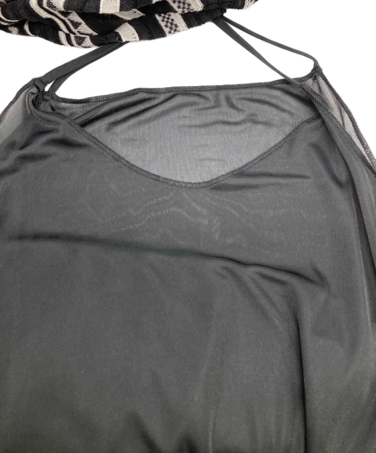 中古・古着通販】missoni (ミッソーニ) ニットワンピース ブラック