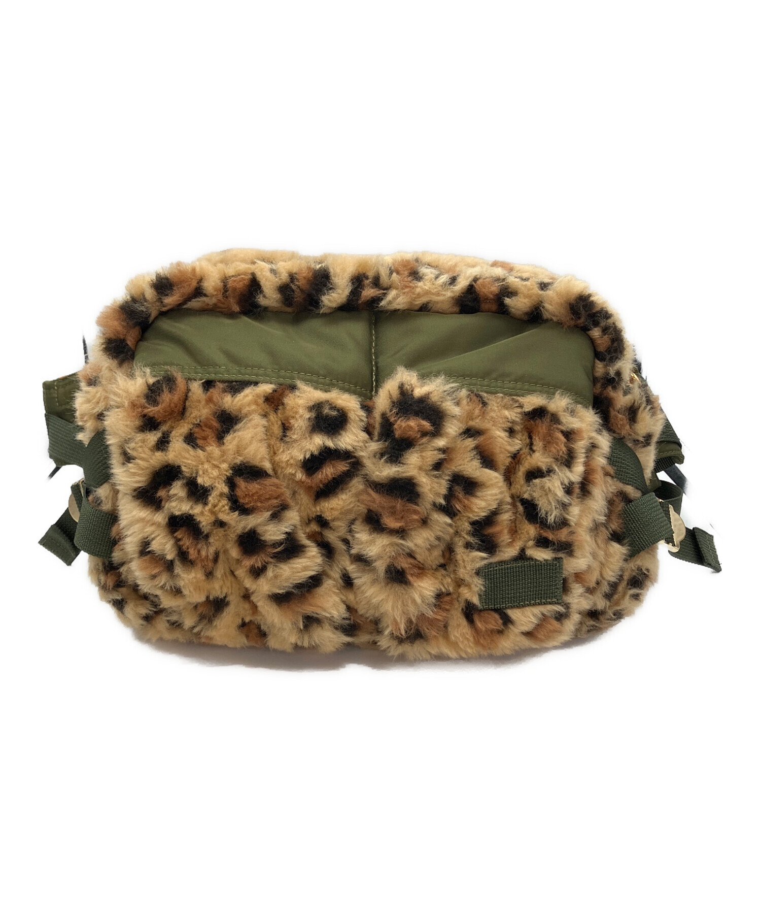 sacai×PORTER レオパード ウエストポーチ 中古・古着通販】sacai (サカイ) PORTER (ポーター) LEOPARD FAUX FUR