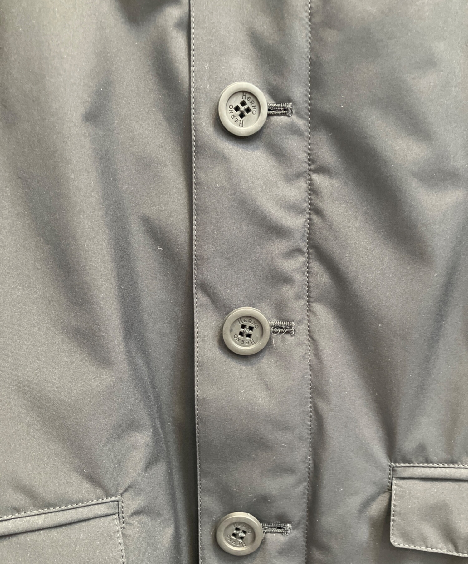 中古・古着通販】HERNO (ヘルノ) テーラードジャケット ブラック