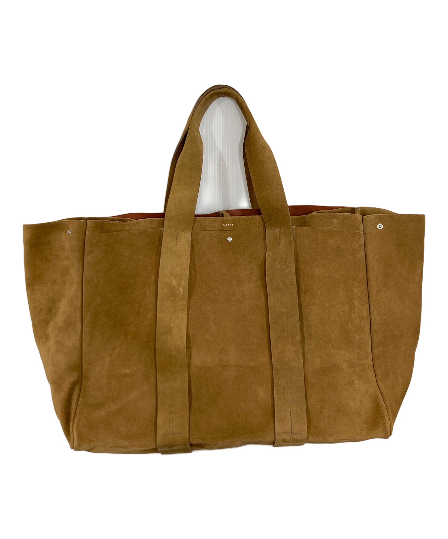 中古・古着通販】theory (セオリー) スウェードトートバッグ ブラウン