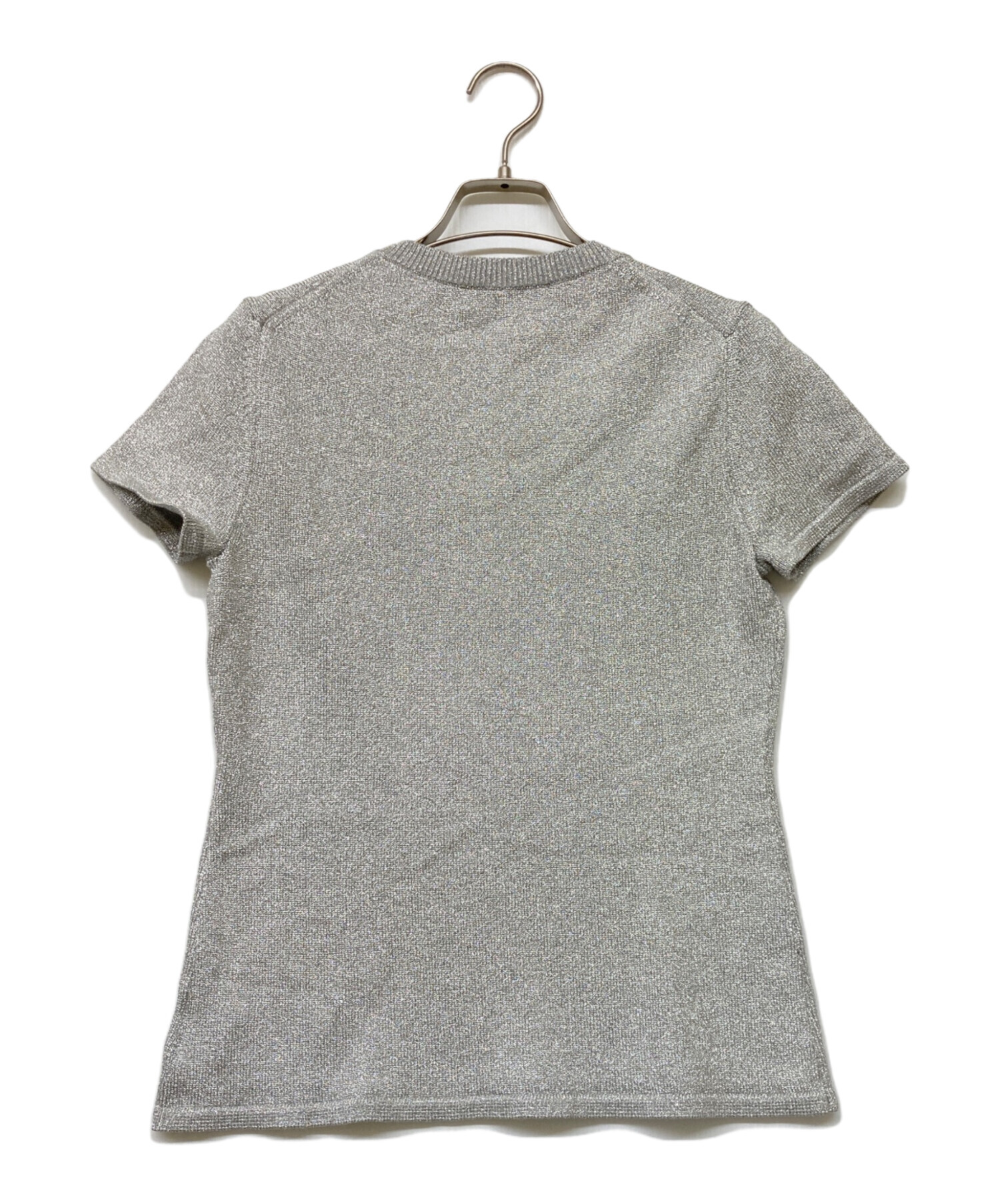 中古・古着通販】theory (セオリー) Metallic Cupro Slim Crew 