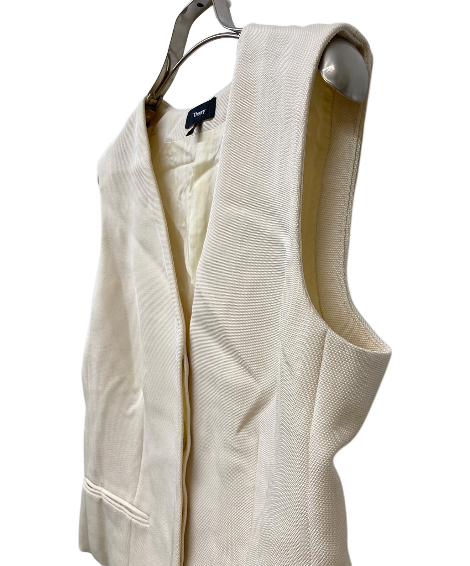 中古・古着通販】theory (セオリー) Oxford Crepe CL Slim Vest