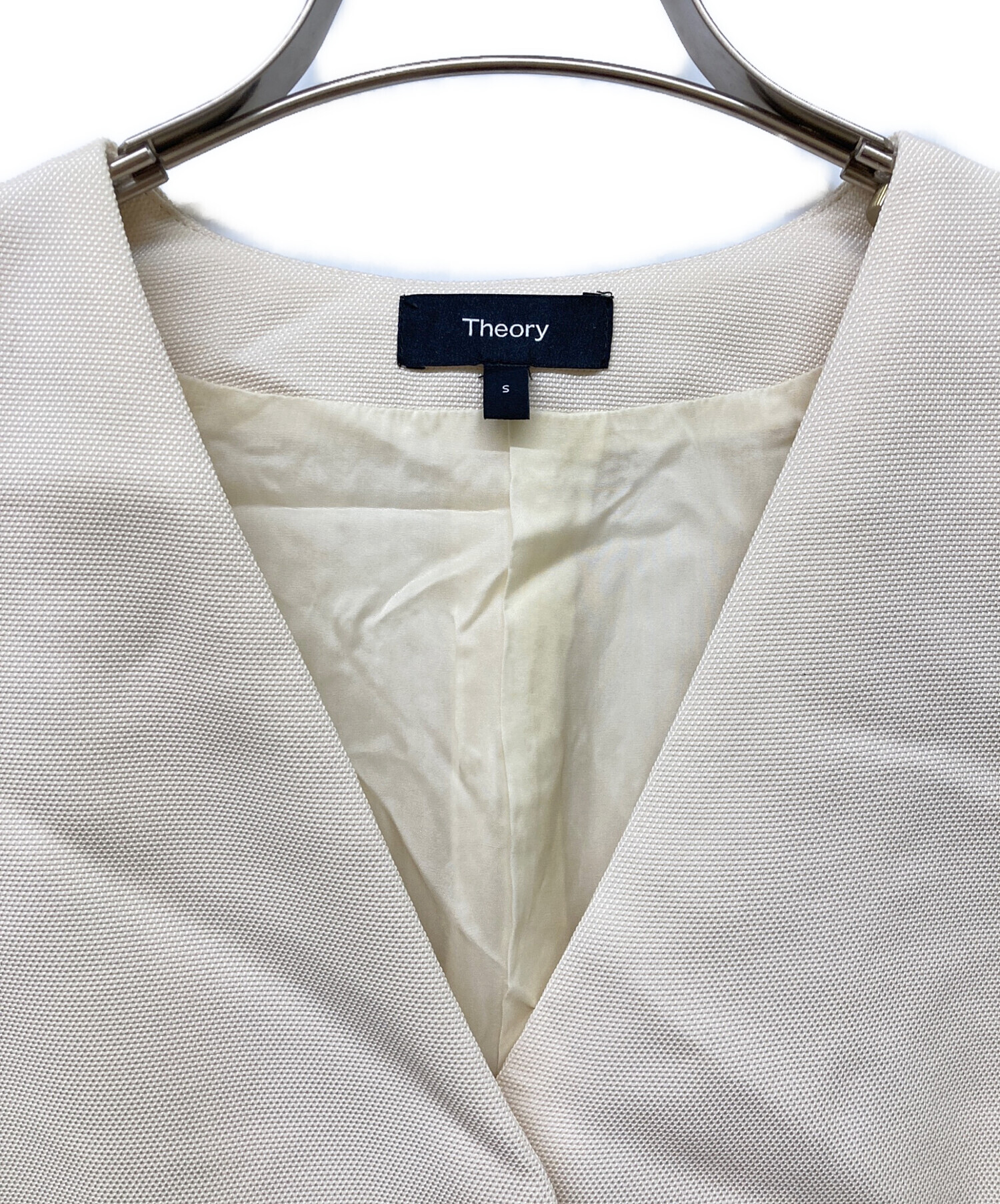 中古・古着通販】theory (セオリー) Oxford Crepe CL Slim Vest