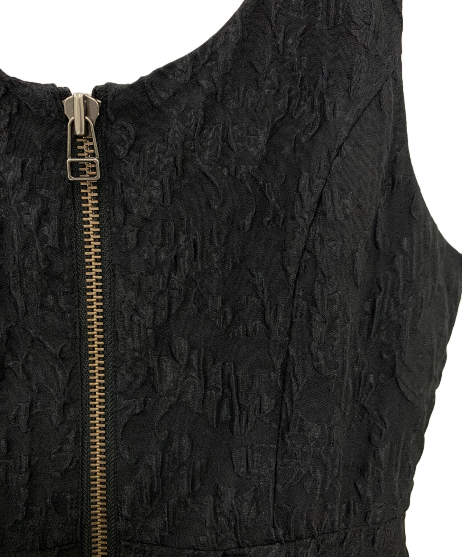 中古・古着通販】COEL (コエル) ふくれジャガードジップワンピース