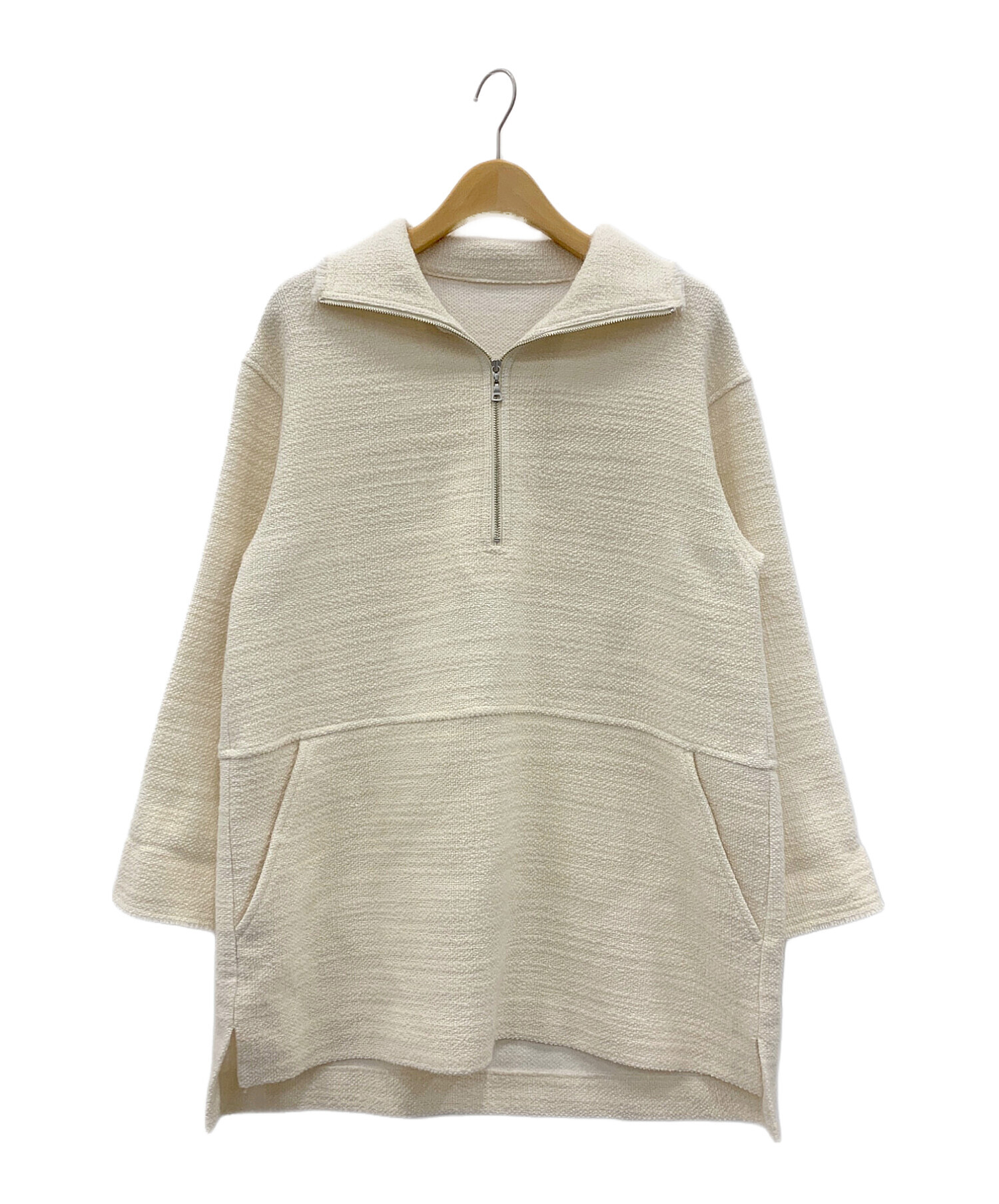 中古・古着通販】Plage (プラージュ) TWEED half zip（ツイードハーフ 