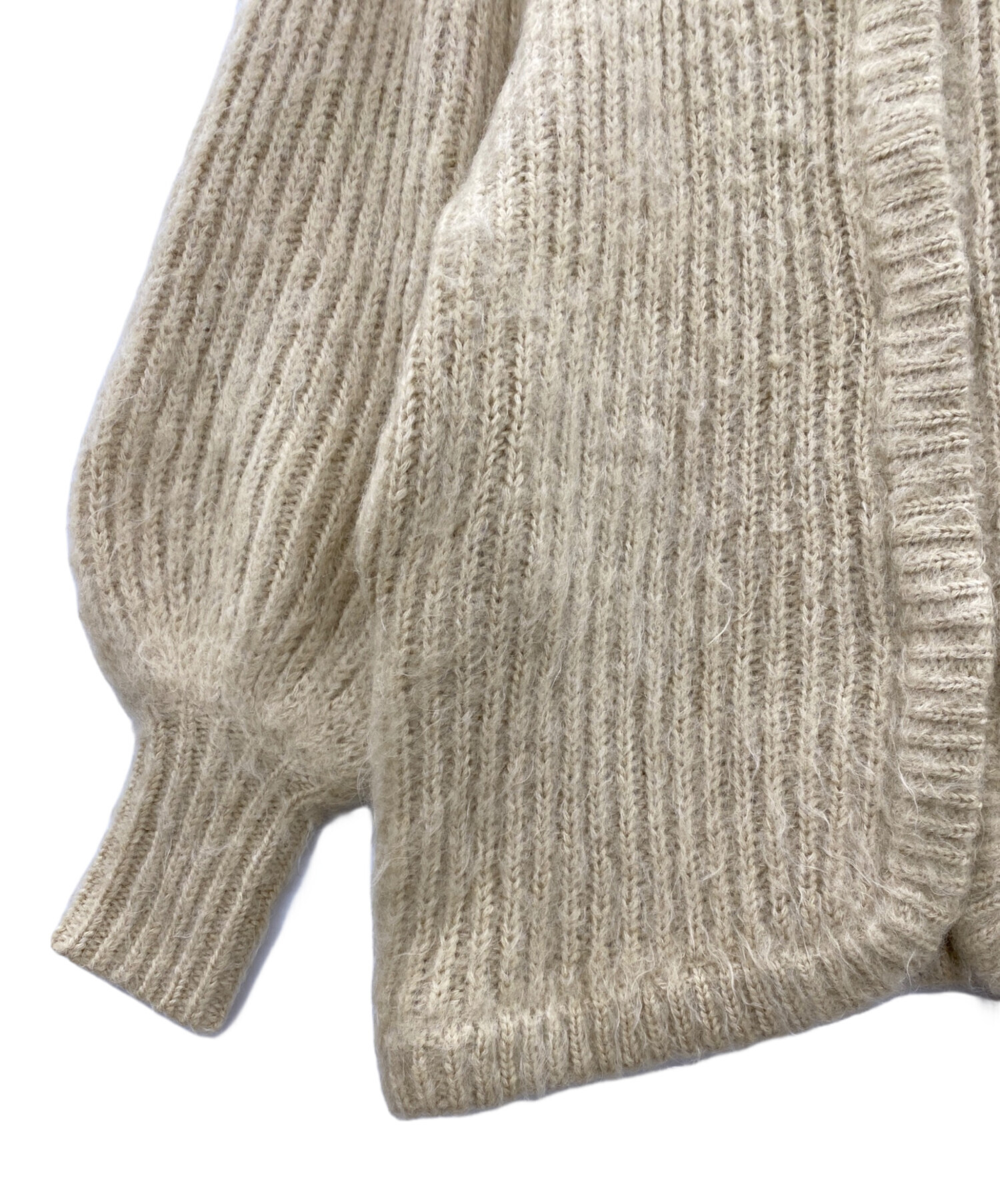 中古・古着通販】CLANE (クラネ) COLOR MOHAIR SHAGGY CARDIGAN