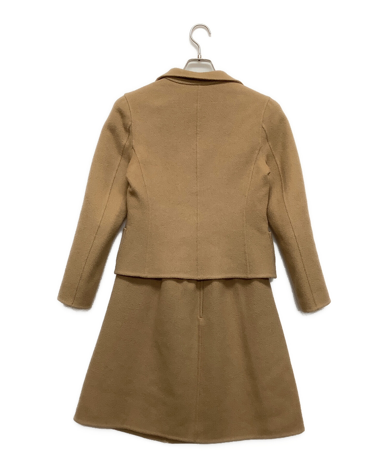 中古・古着通販】DRAWER (ドゥロワー) キャメルセットアップ ベージュ