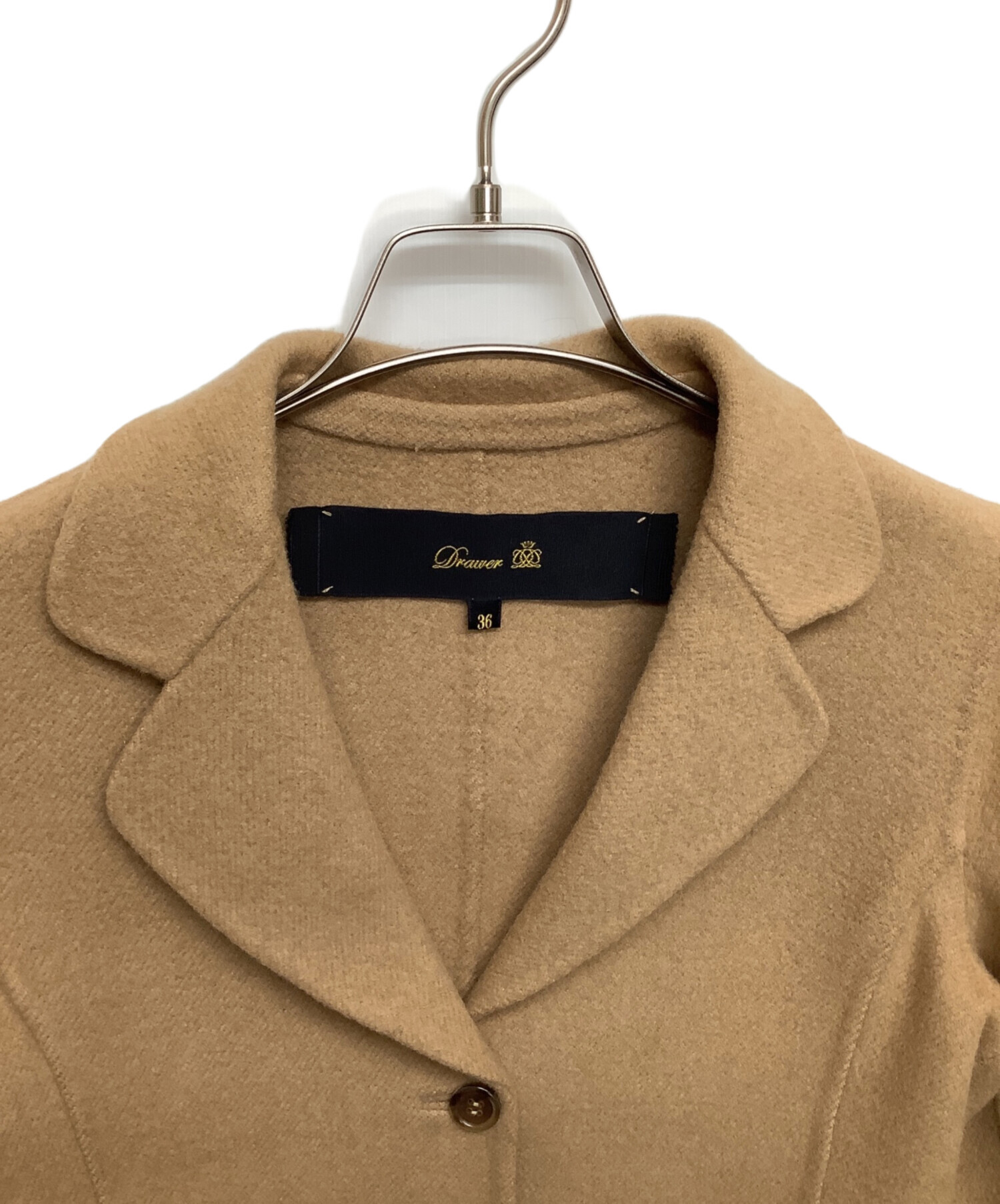 中古・古着通販】DRAWER (ドゥロワー) キャメルセットアップ ベージュ