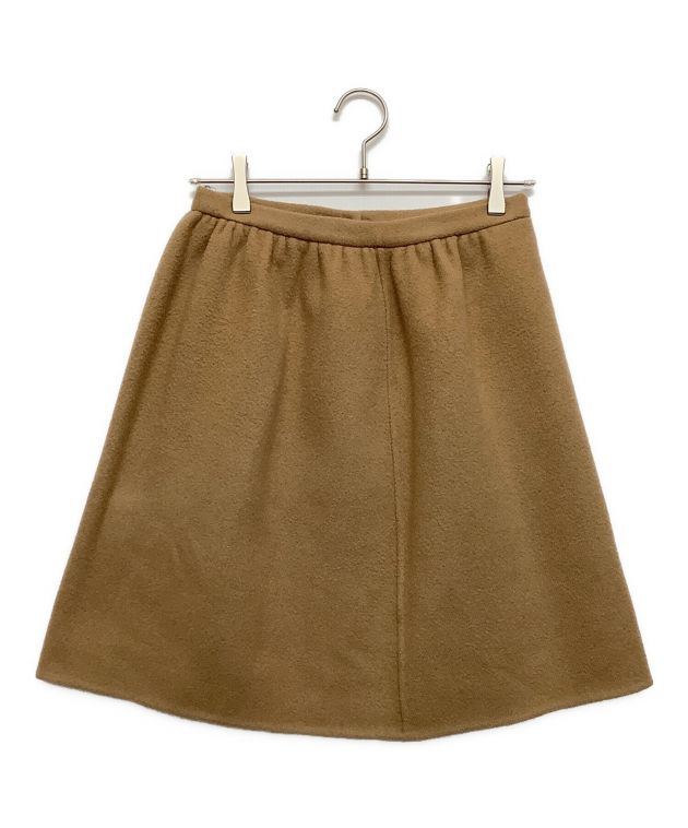 専用　ドゥロワー Drawer ラップスカート ベージュ キャメル 36 ドゥロワー Drawer ラップスカート ベージュ キャメル 36