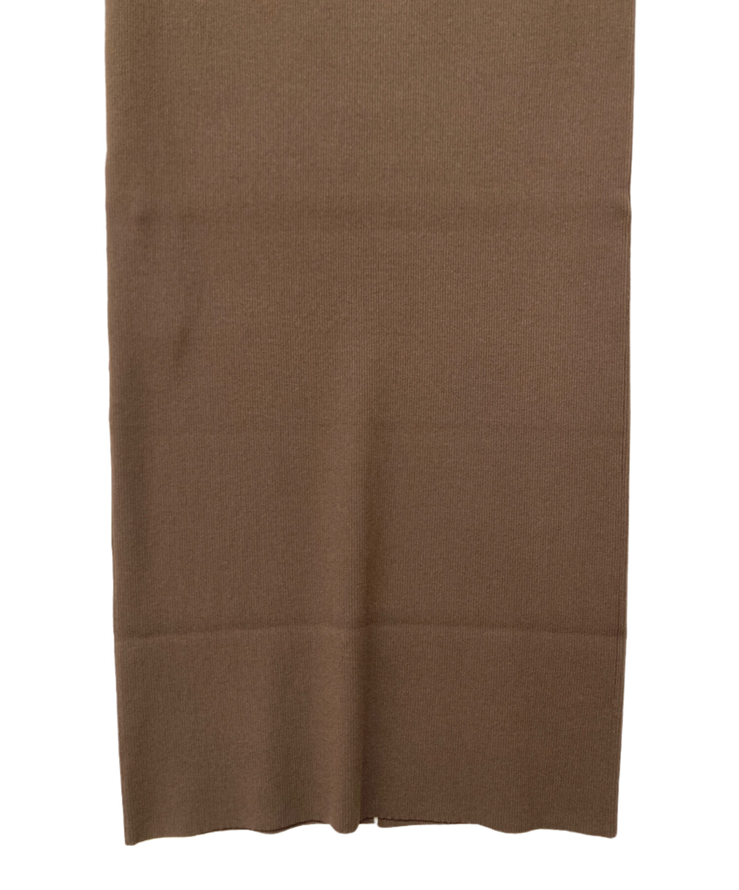 新品未使用 ドゥーズィエムクラス リブ スカート ブラウン 中古・古着通販】DEUXIEME CLASSE (ドゥーズィエム クラス) Diner B