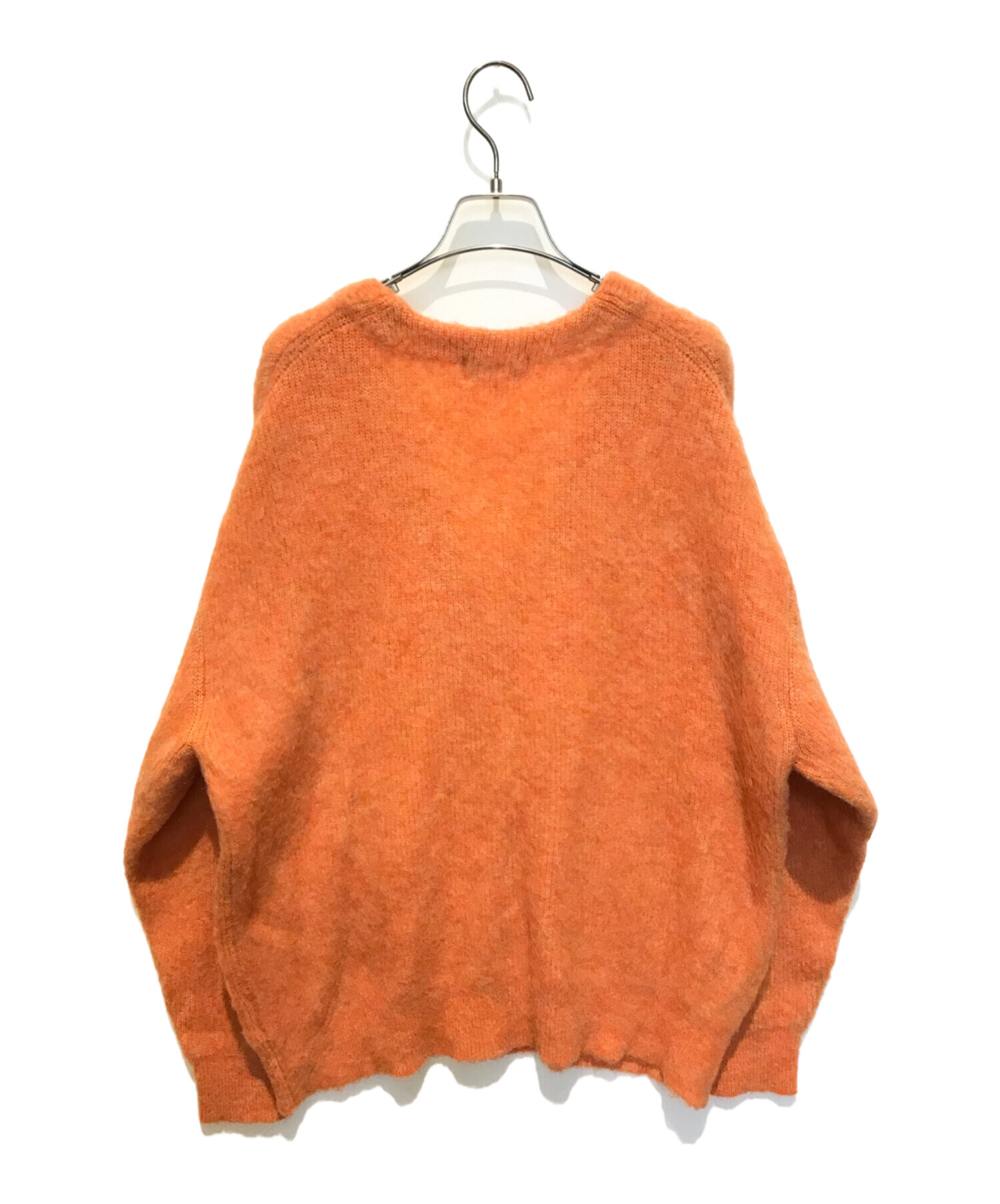 Paul Smith Jeans オレンジ モヘア調カーディガン Lサイズ Paul Smith