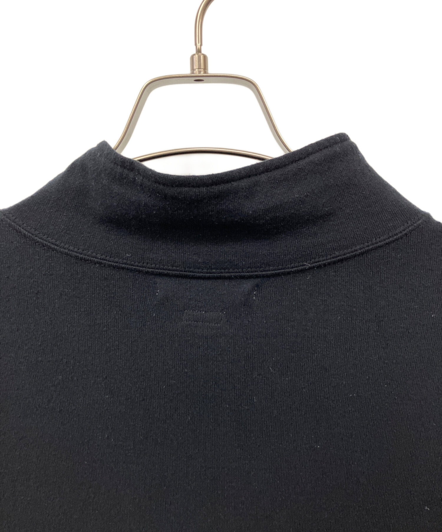 中古・古着通販】blurhms (ブラームス) C/Silk Nep Harf-zip ブラック