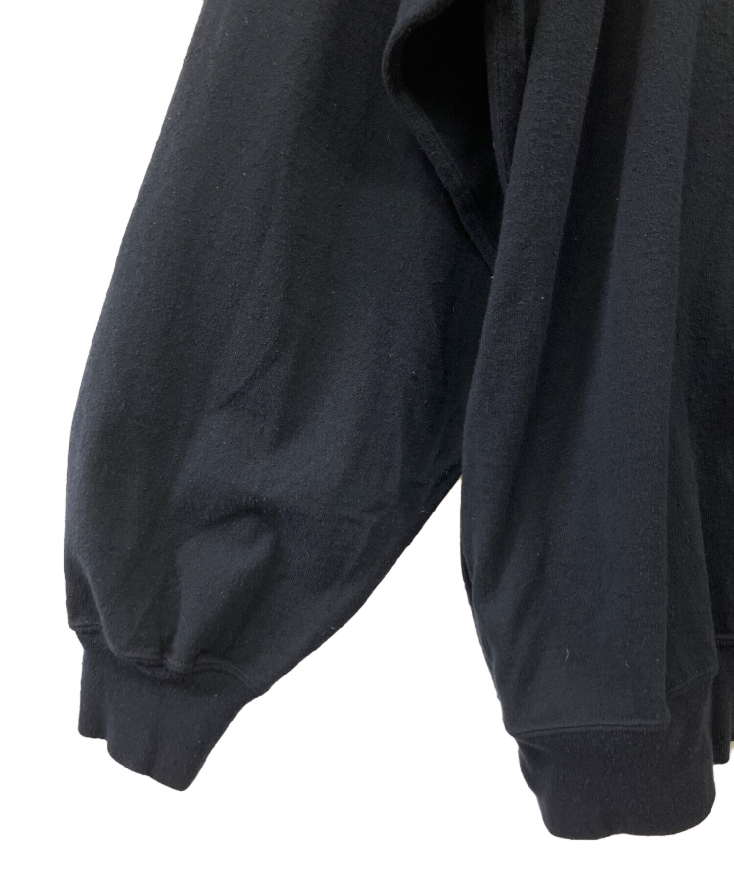 中古・古着通販】blurhms (ブラームス) C/Silk Nep Harf-zip ブラック