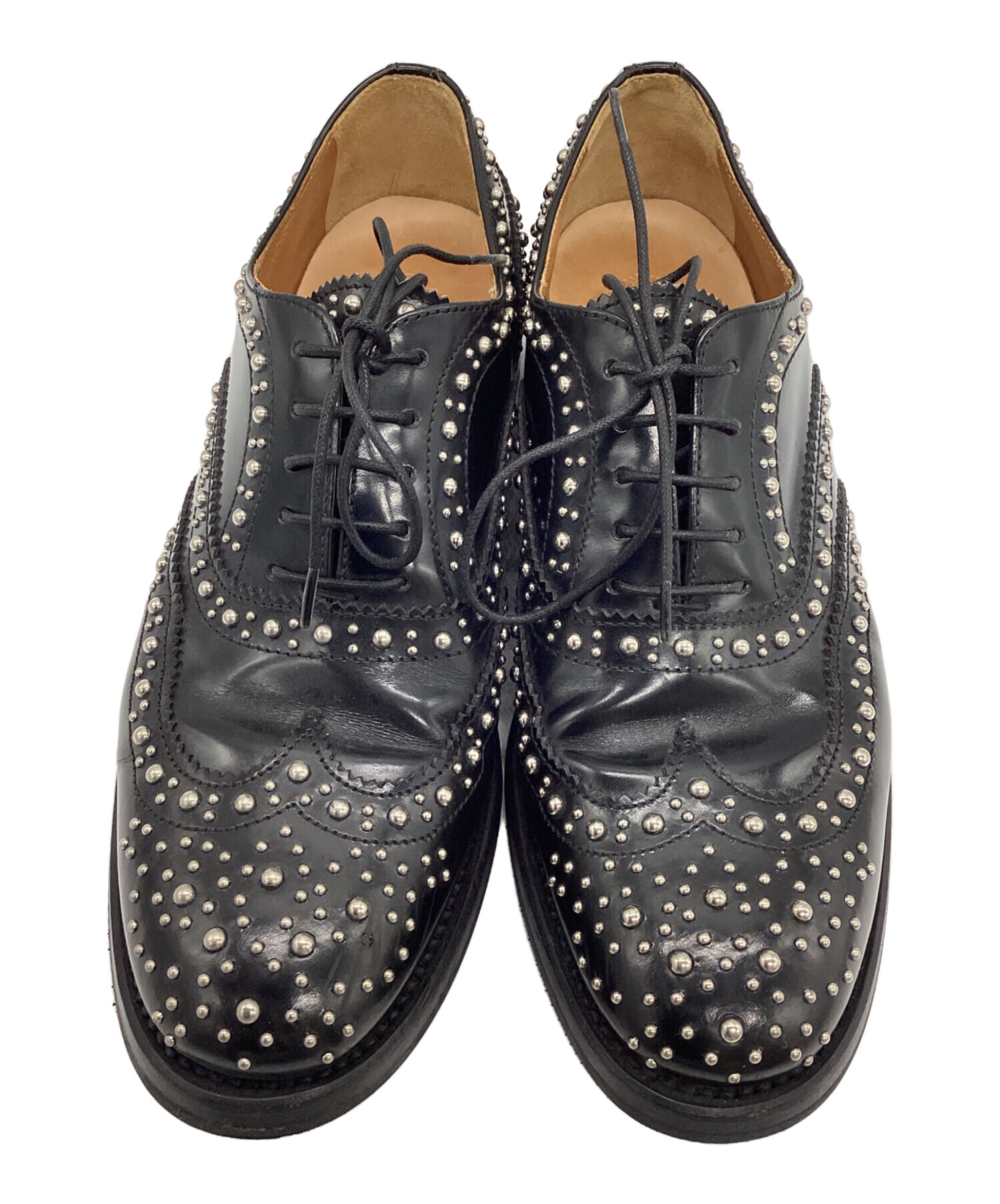 中古・古着通販】Church's (チャーチ) スタッズウィングチップシューズ