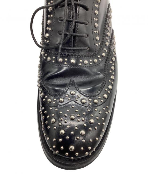 中古・古着通販】Church's (チャーチ) スタッズウィングチップシューズ