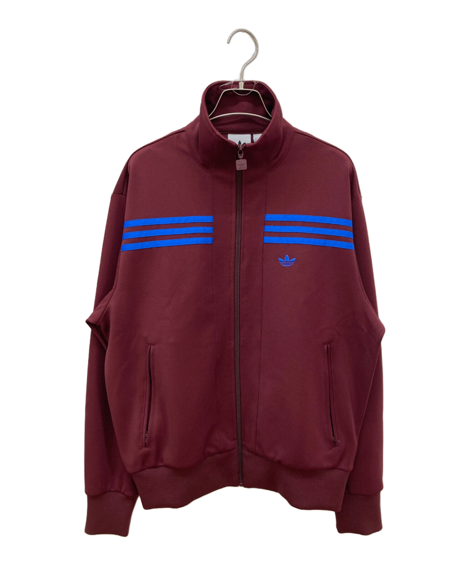 中古・古着通販】adidas (アディダス) トラックジャケット ボルドー 