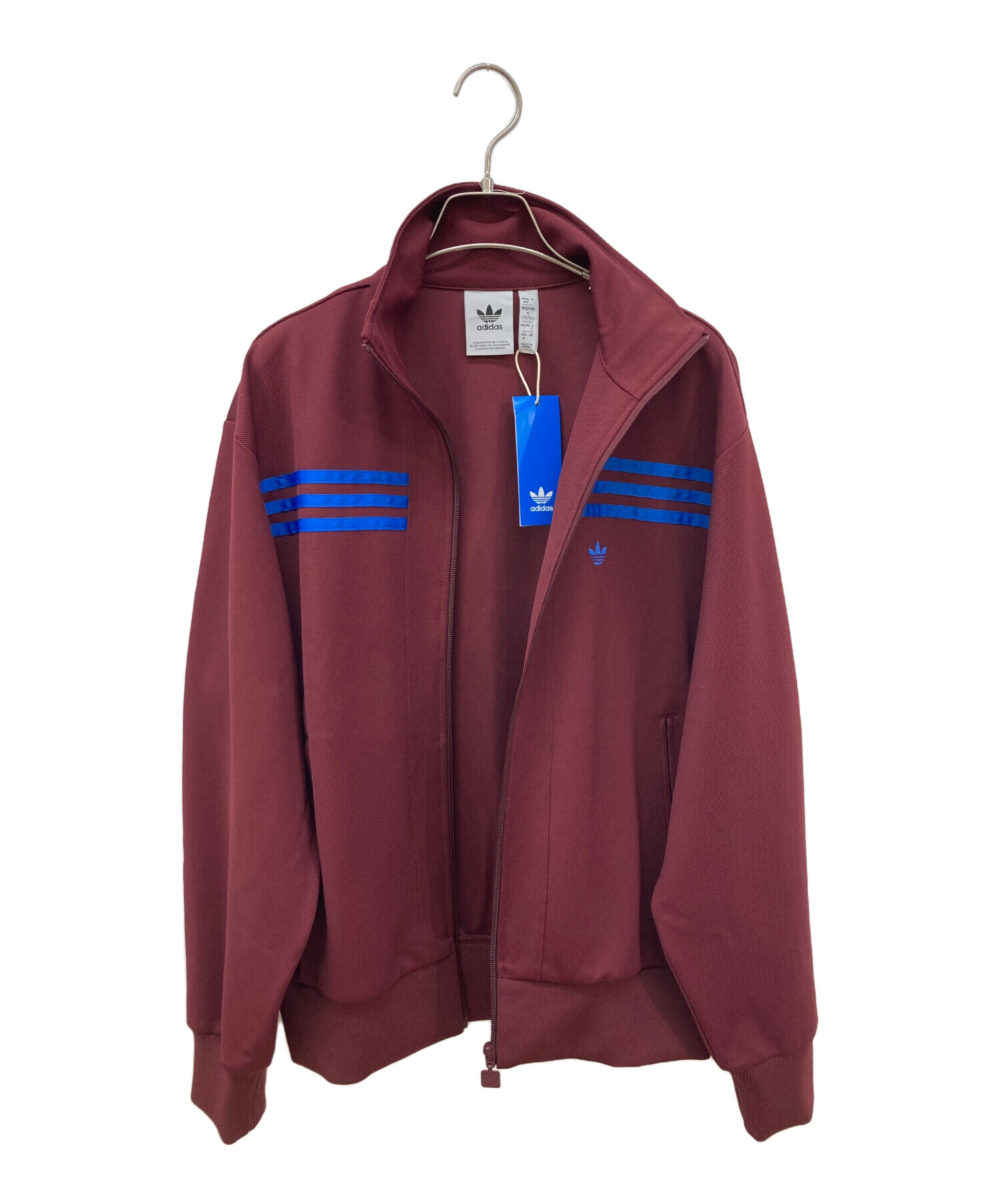 中古・古着通販】adidas (アディダス) トラックジャケット ボルドー 