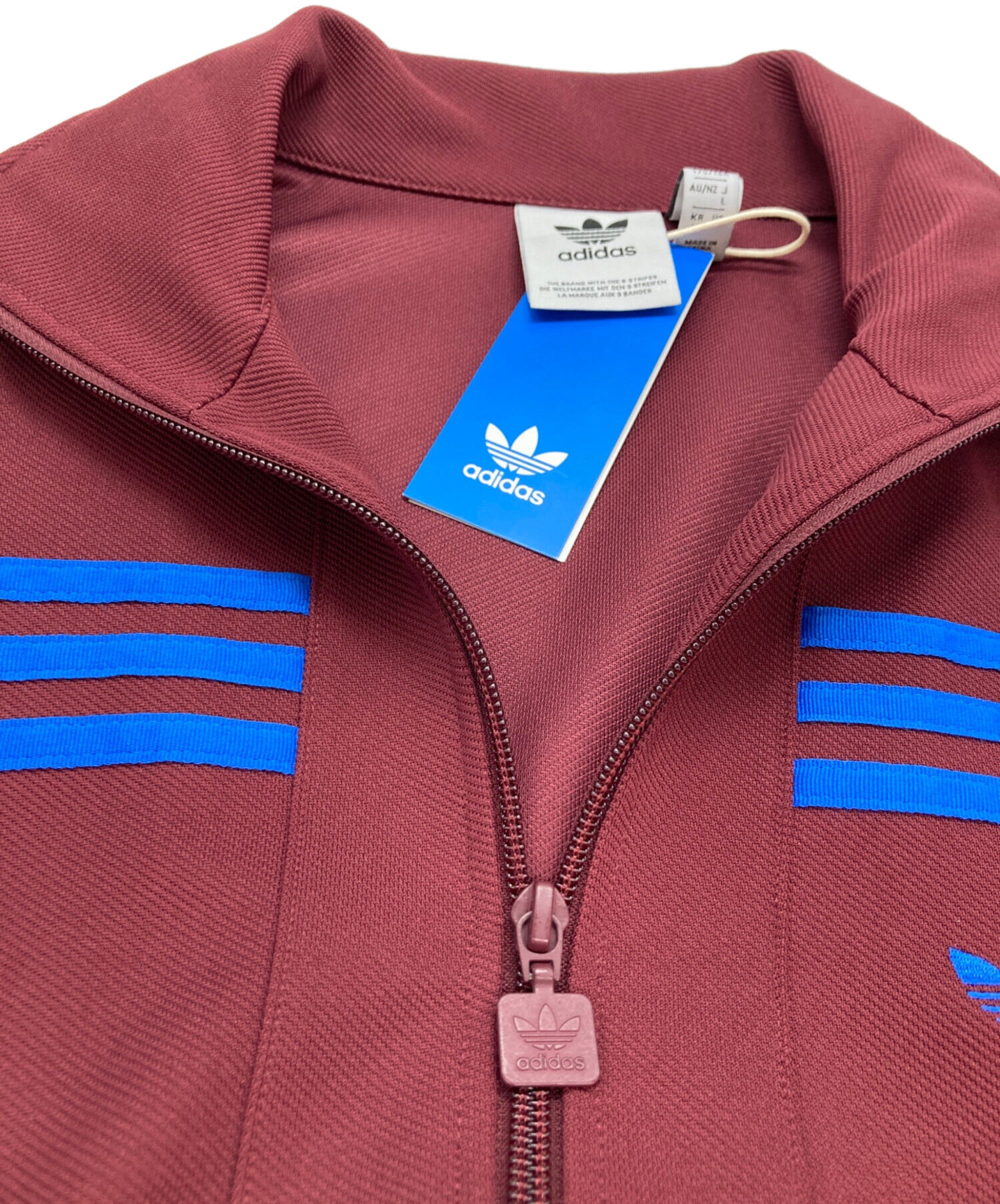 中古・古着通販】adidas (アディダス) トラックジャケット ボルドー