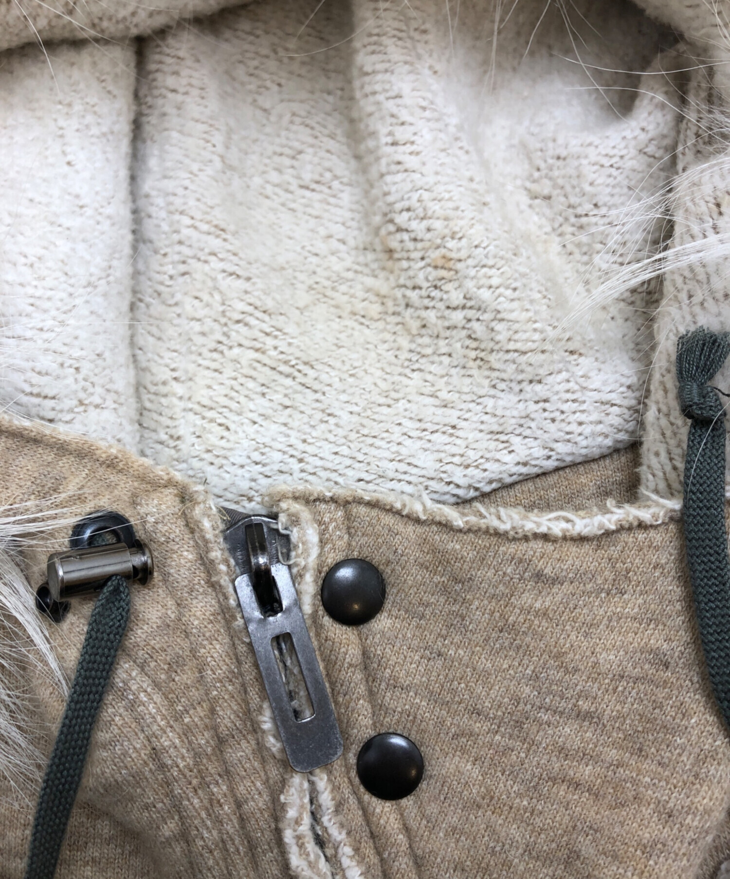 中古・古着通販】L.G.B (ルグランブルー) ラクーンファーパーカー