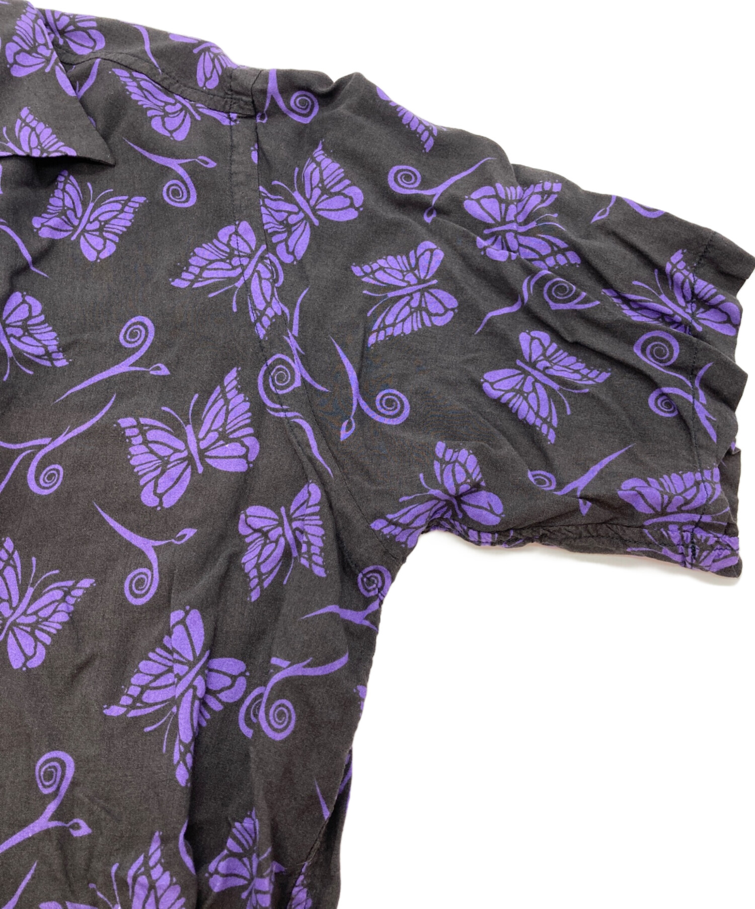 中古・古着通販】Needles (ニードルズ) パピヨン柄オープンカラー