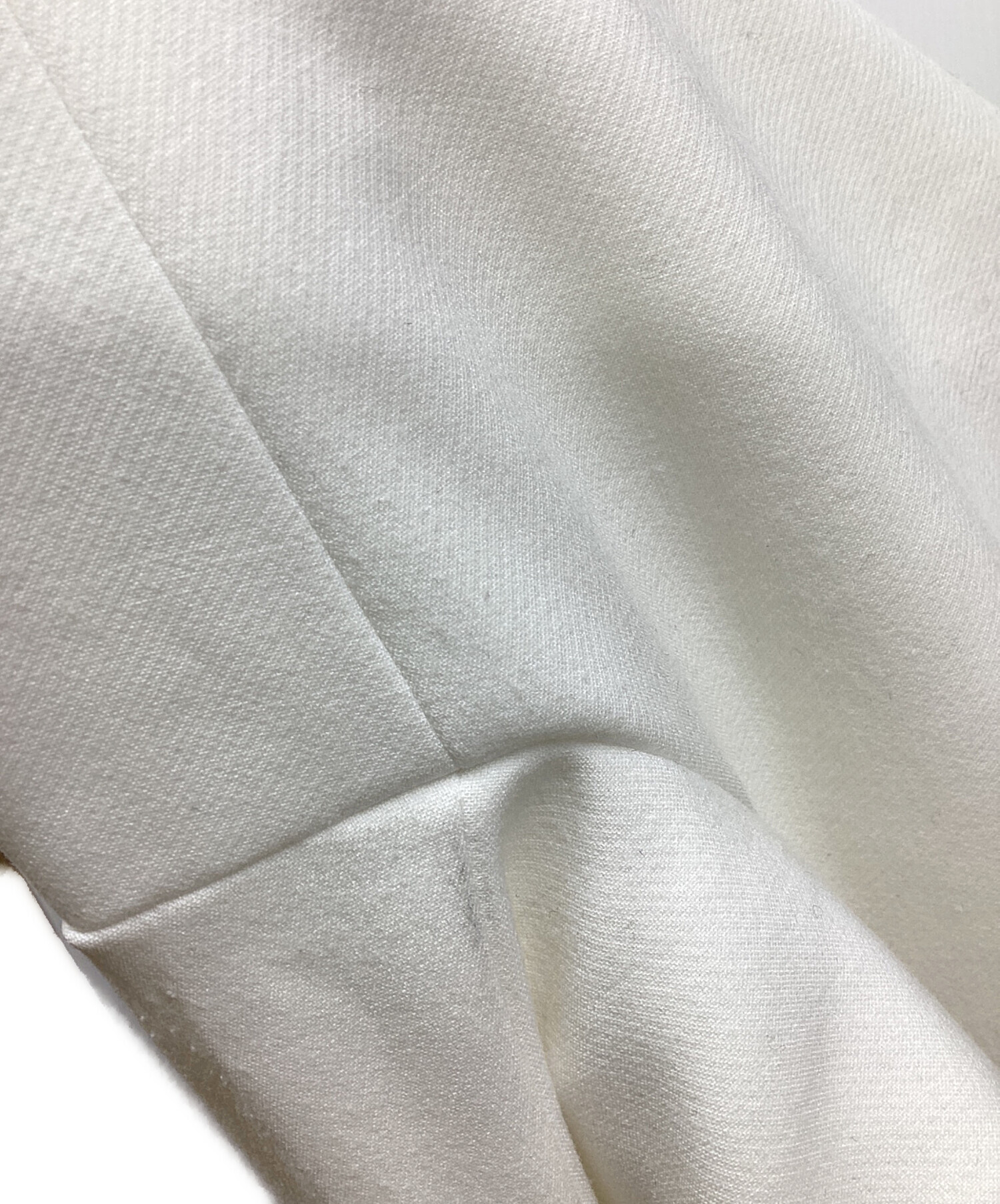 中古・古着通販】ENFOLD (エンフォルド) EGG PANTS アイボリー サイズ