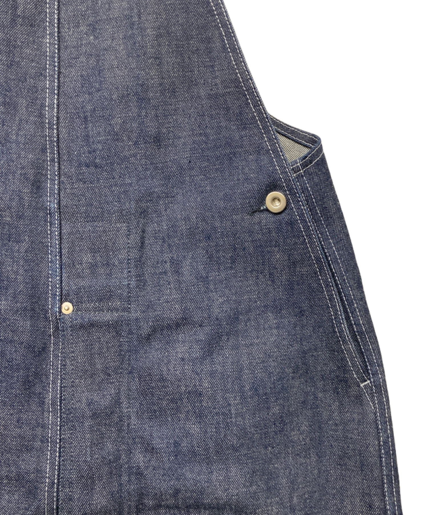 TUKI 0054 type2 denim デニムオーバオール インディゴ TUKI (ツキ) 0054 【TYPE2 INDIGO DENIM】 タイプツー ノン