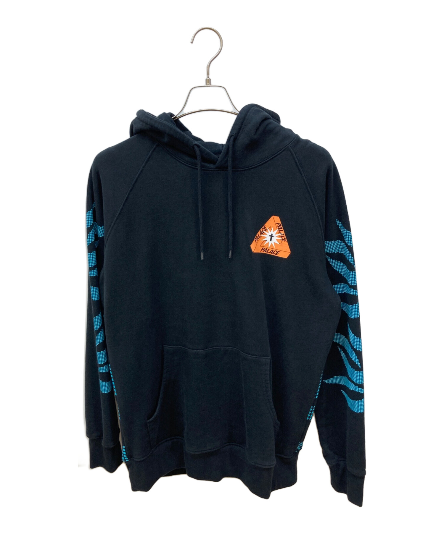中古・古着通販】PALACE (パレス) プルオーバーパーカー ブラック 