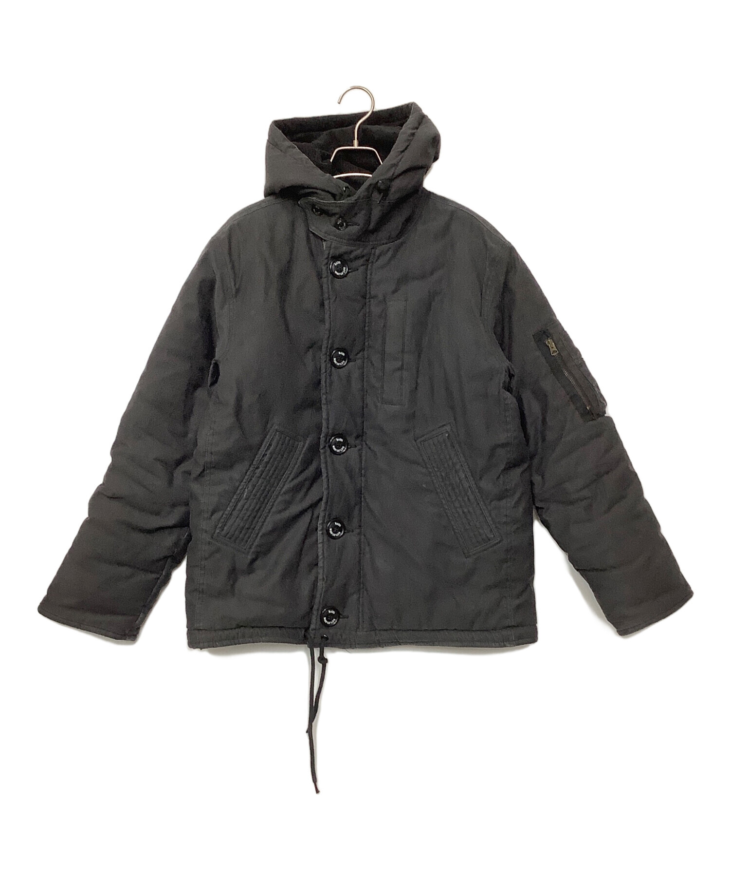 中古・古着通販】RATS (ラッツ) MILITARY PARKA JACKET ブラック 
