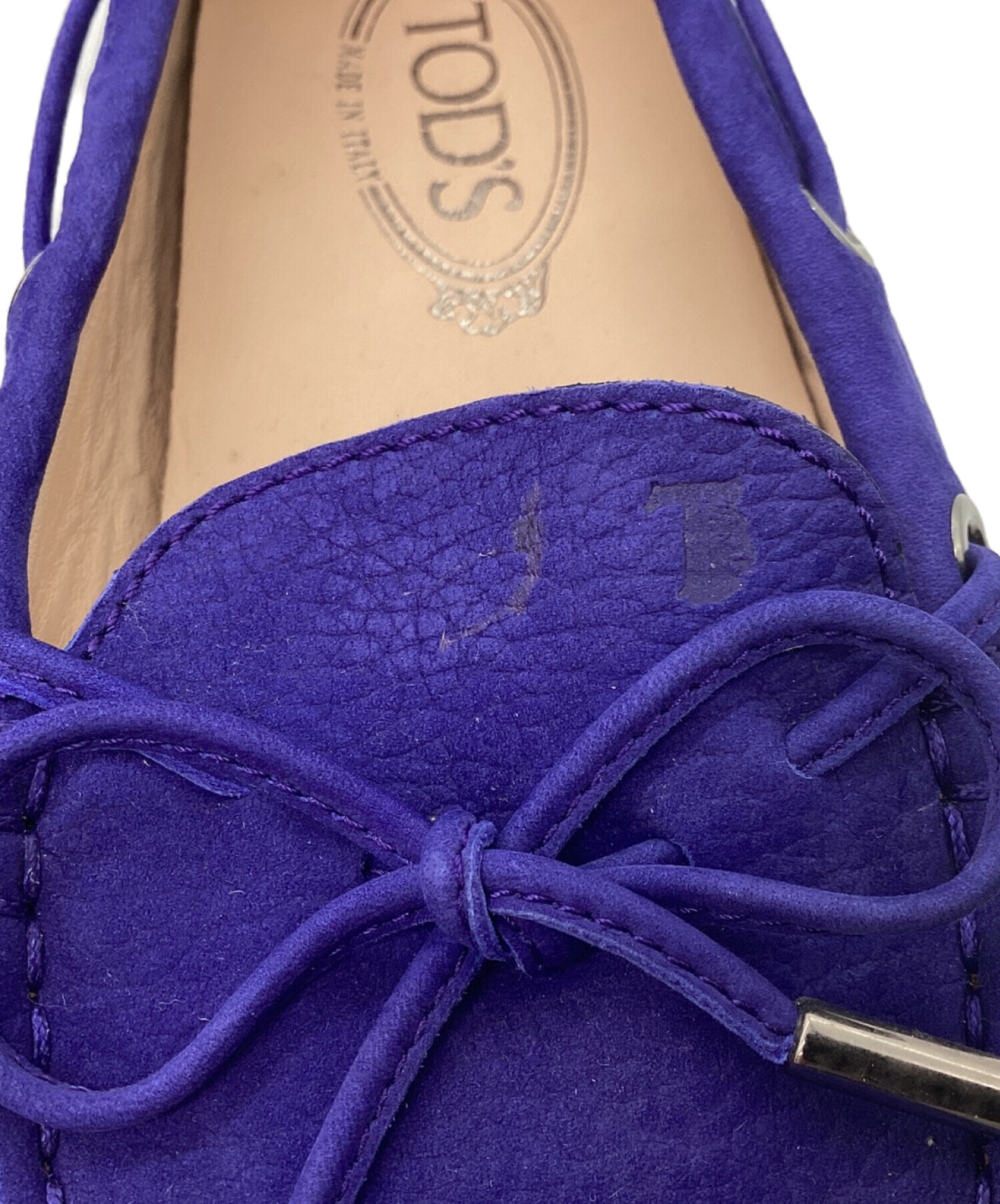 中古・古着通販】TOD'S (トッズ) ドライビングシューズ ブルー サイズ