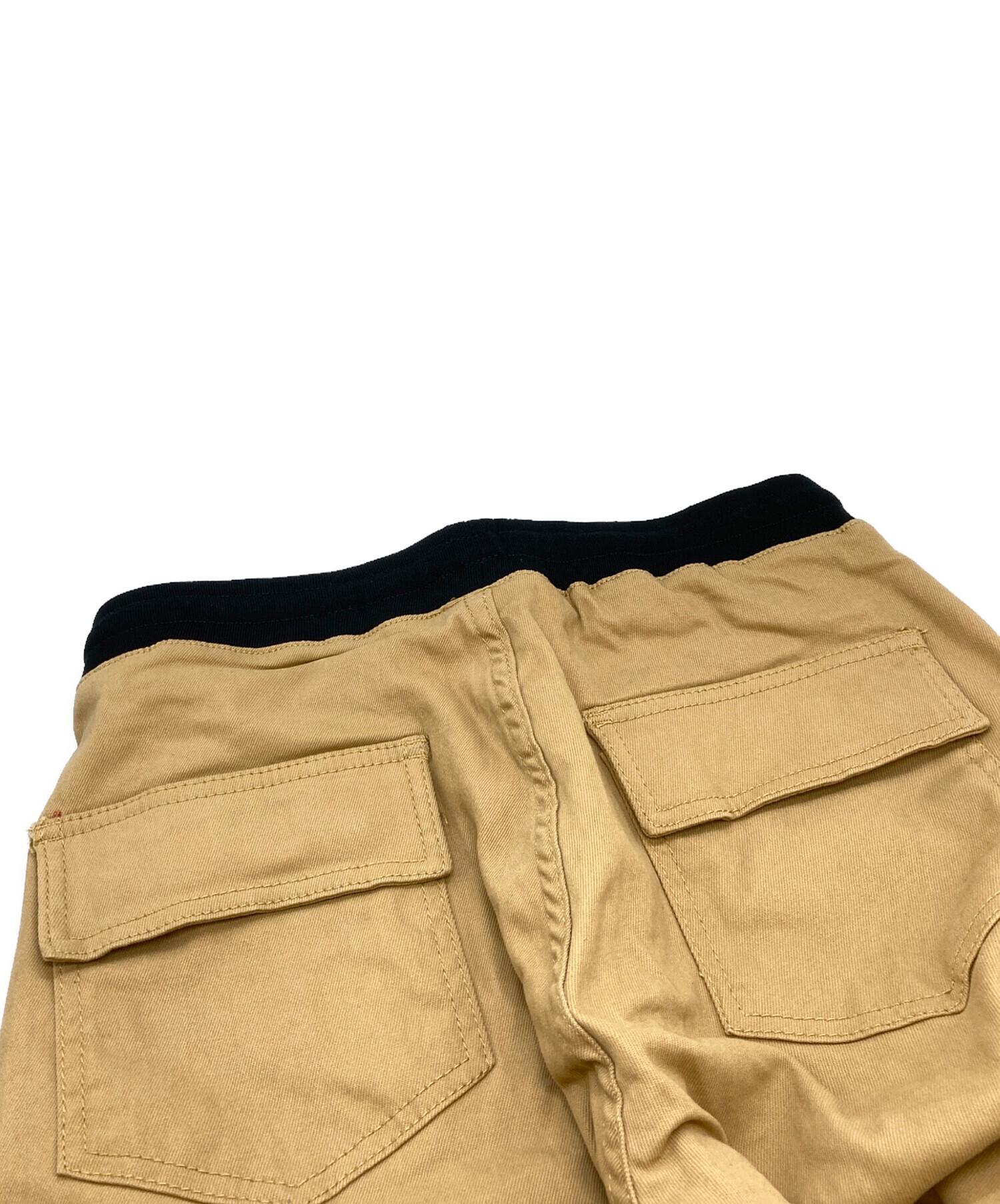 中古・古着通販】mnml (ミニマル) CARGO DRAWCORD PANTS ベージュ