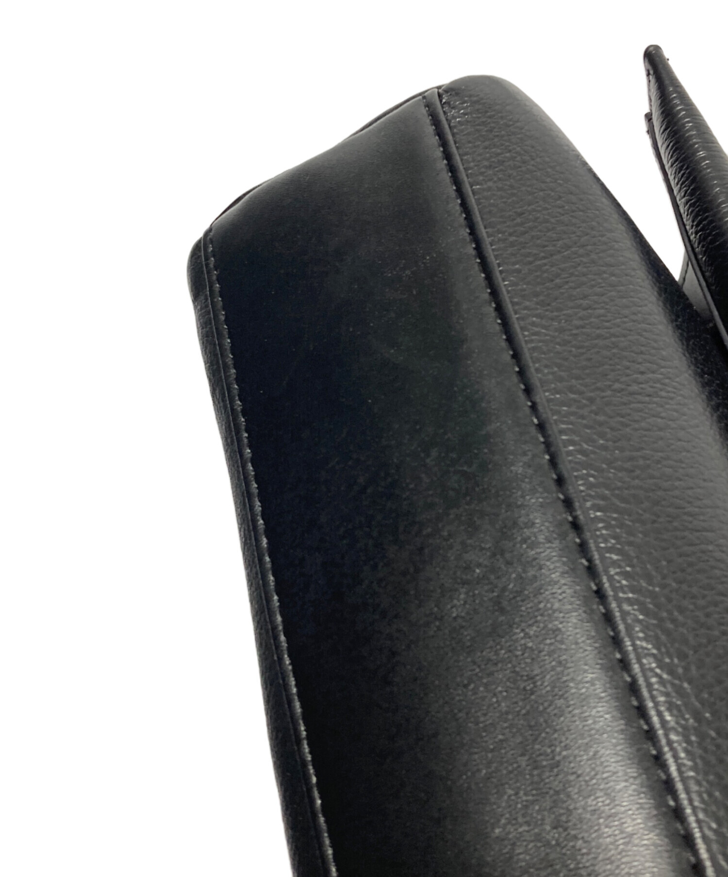 中古・古着通販】BEARDSLEY (ビアズリー) レザーボディバッグ ブラック