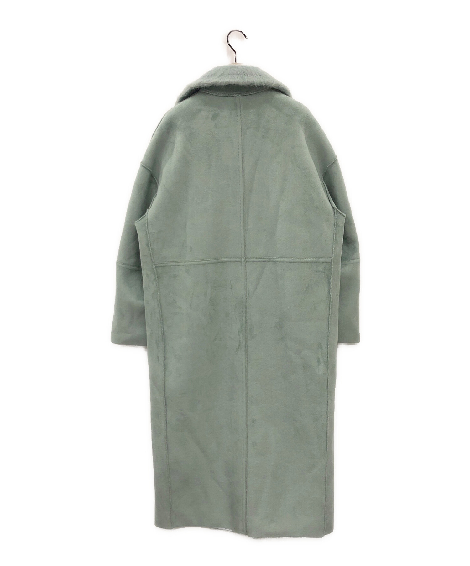 中古・古着通販】Ameri (アメリ) BLANKET LIKE FAKE MOUTON COAT