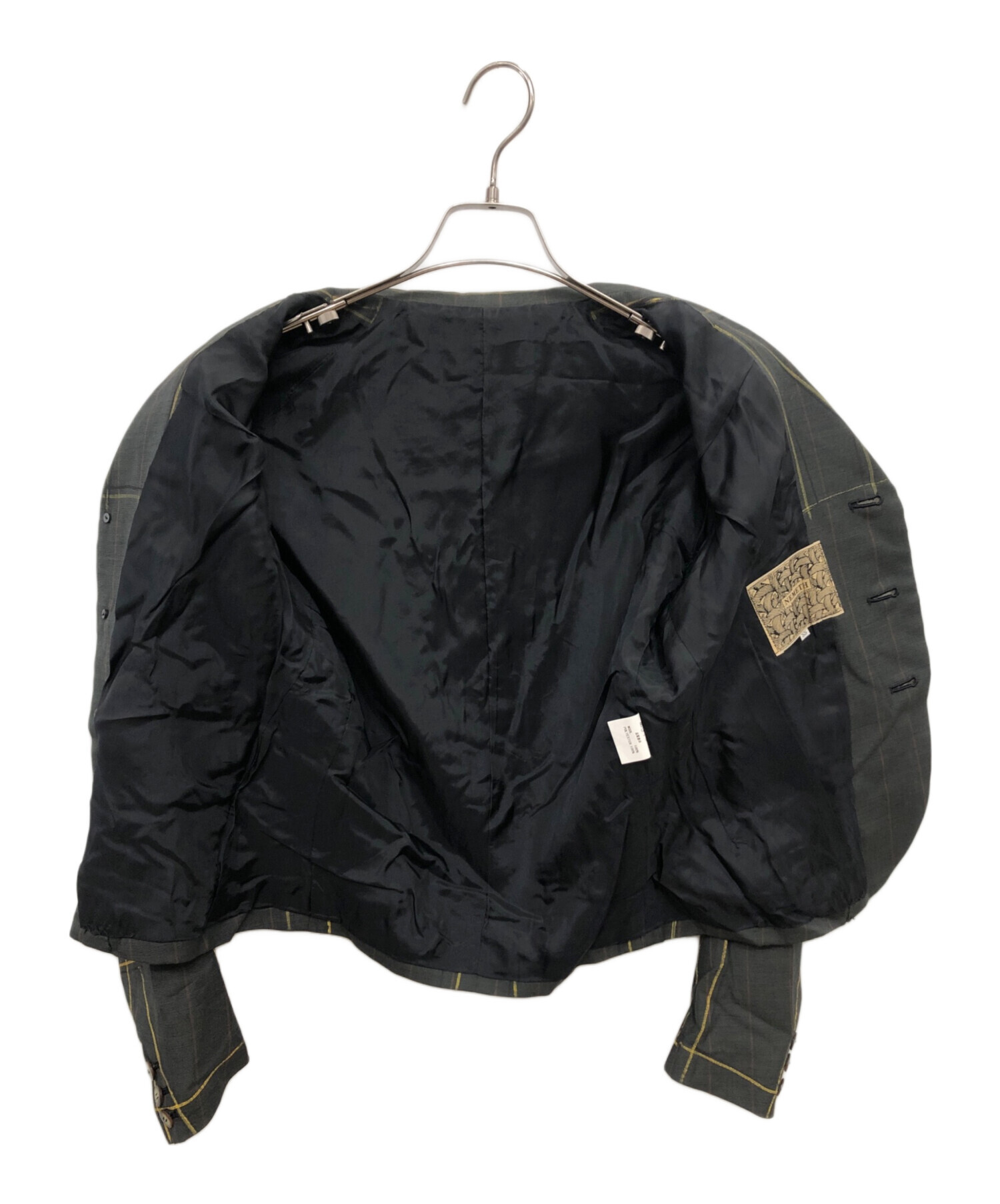 中古・古着通販】NEMETH (ネメス) イエローマーカー 立体裁断 3ボタン